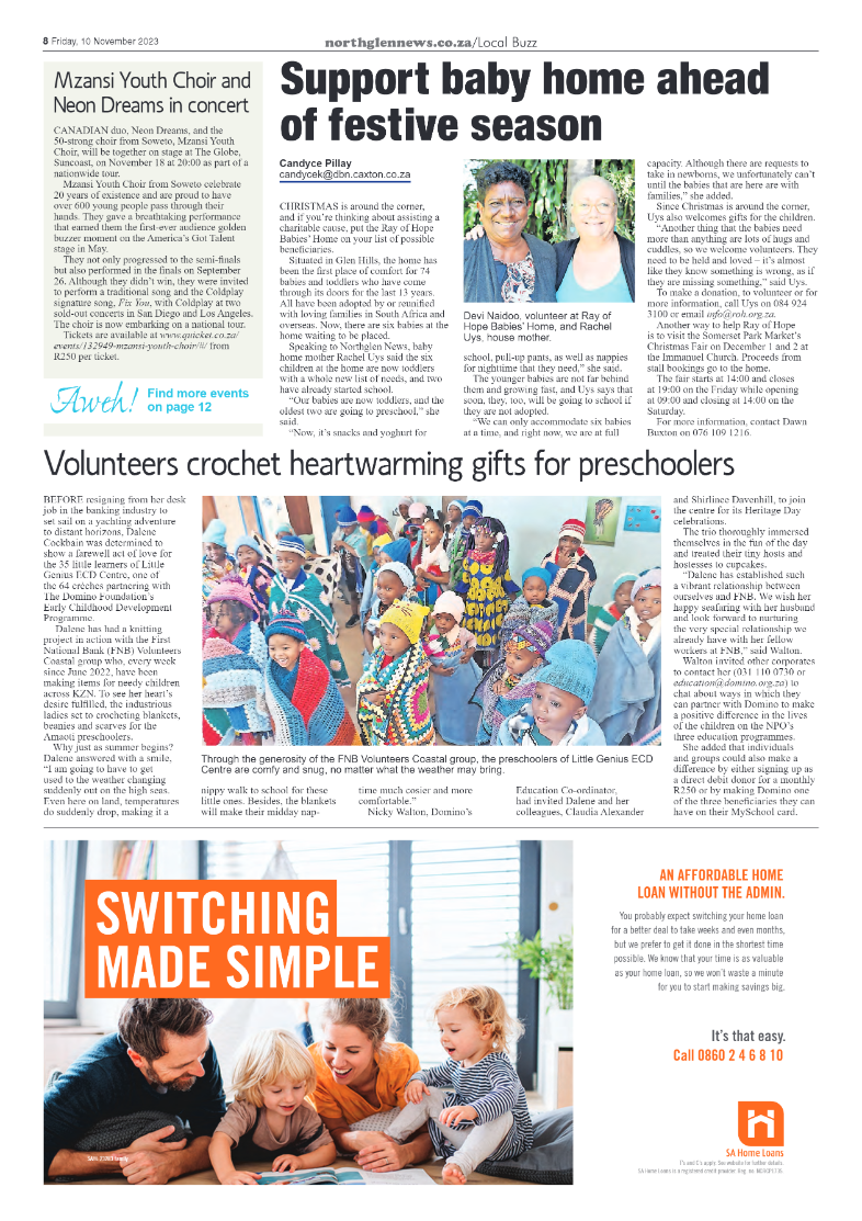 Northglen News 10 November 2023 page 8
