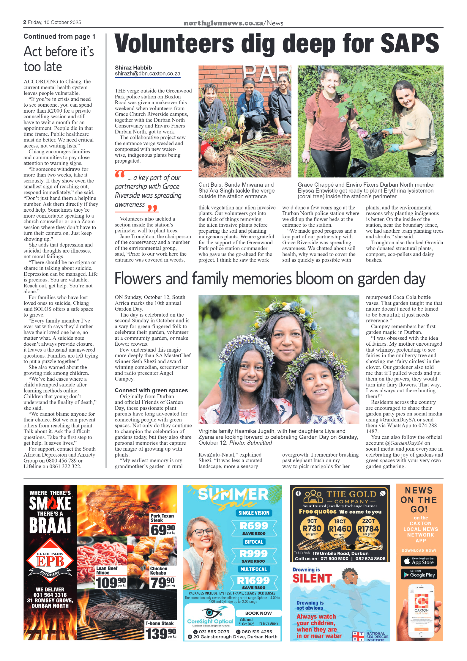 Northglen News 10 October 2025 page 2