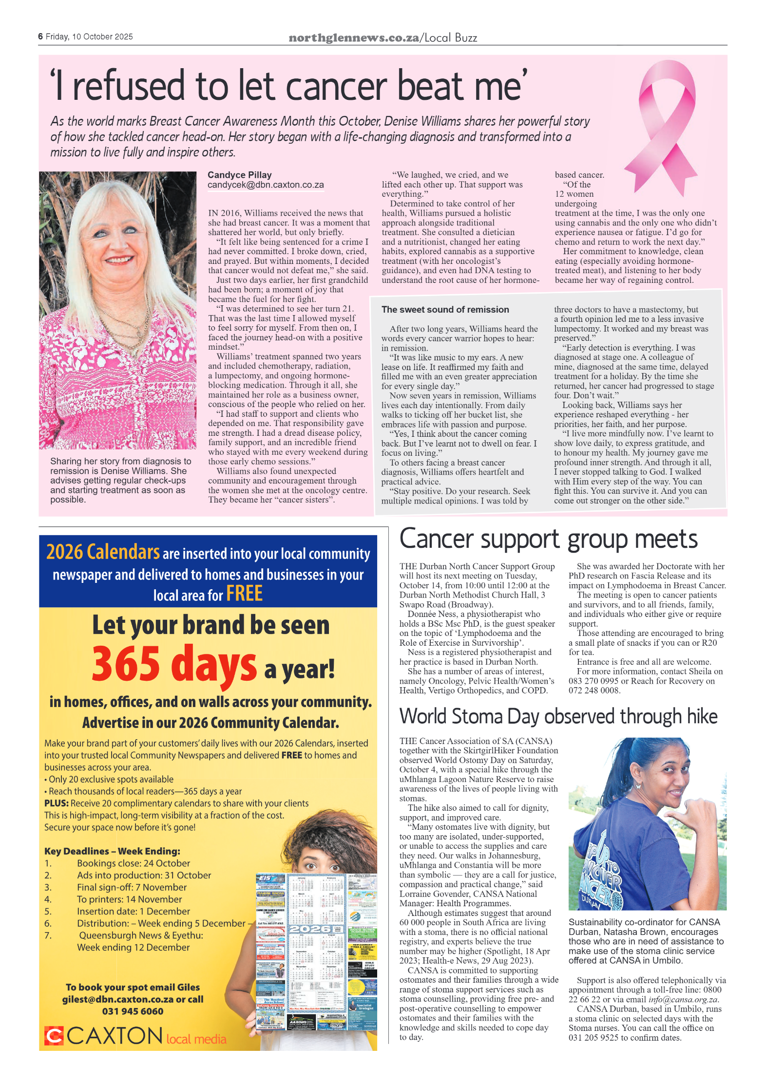 Northglen News 10 October 2025 page 6