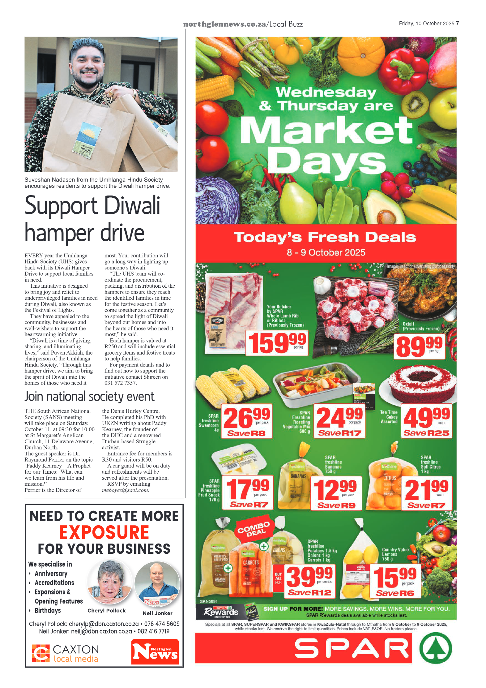 Northglen News 10 October 2025 page 7