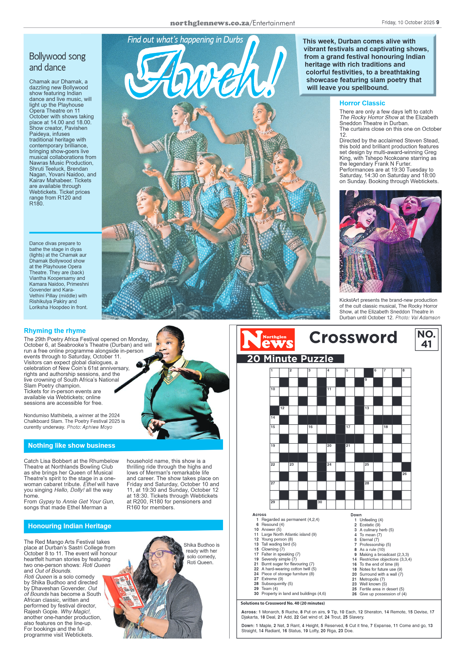 Northglen News 10 October 2025 page 9