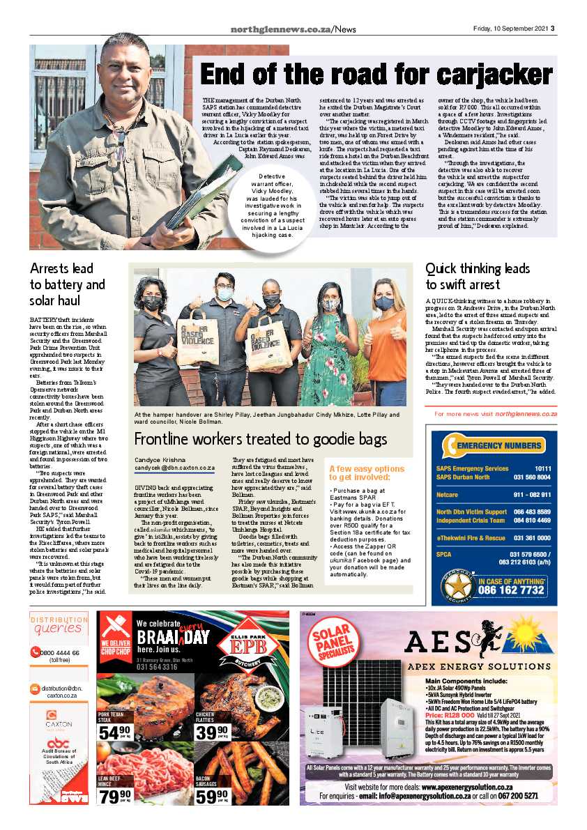 Northglen News 10 September 2021 page 3