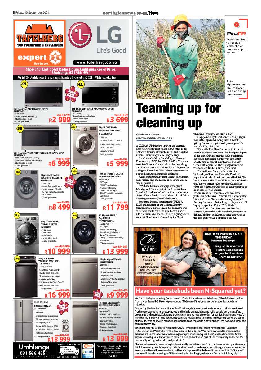 Northglen News 10 September 2021 page 8