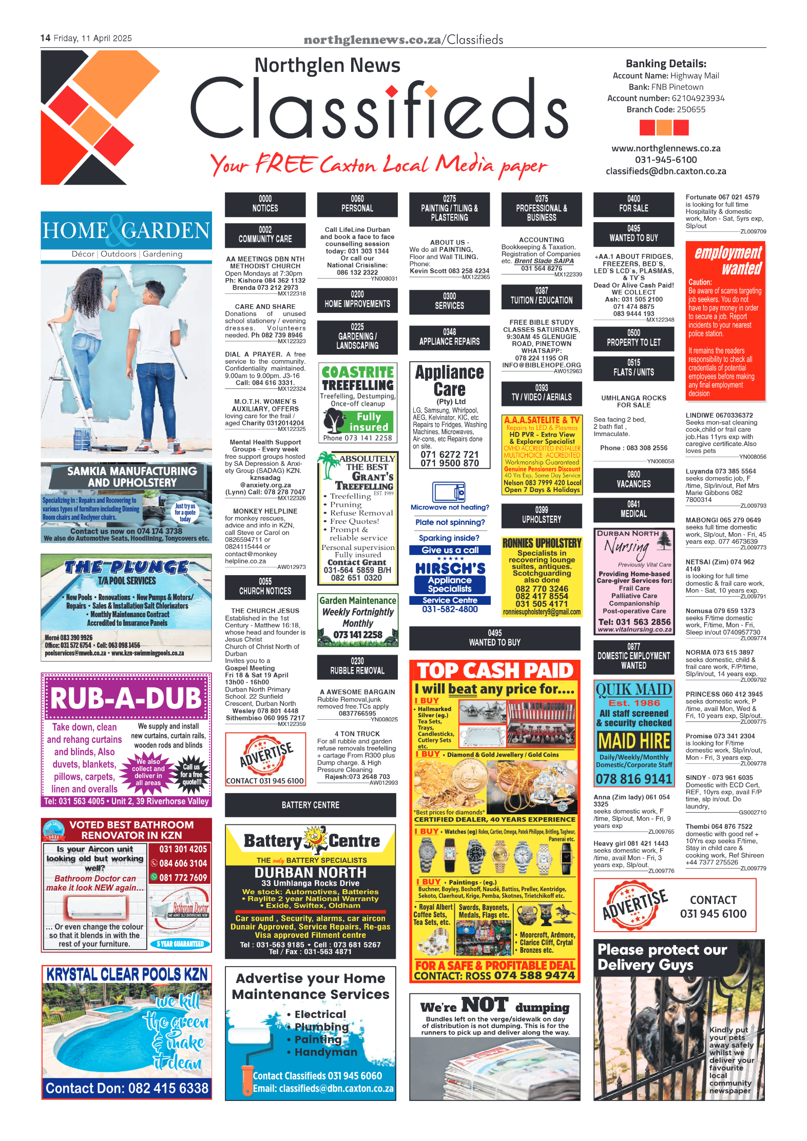 Northglen News 11 April 2025 page 14