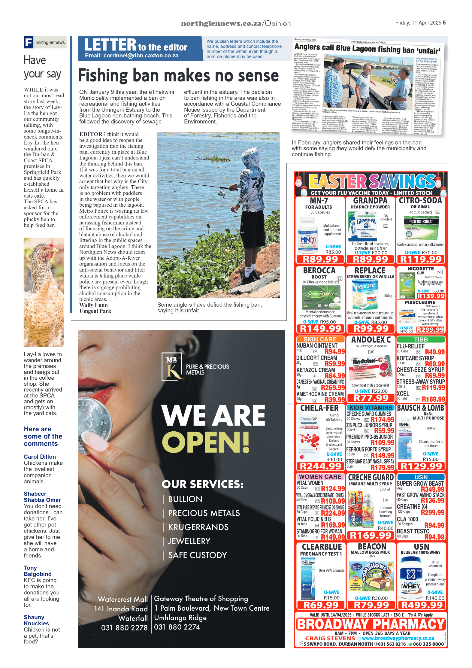 Northglen News 11 April 2025 page 5