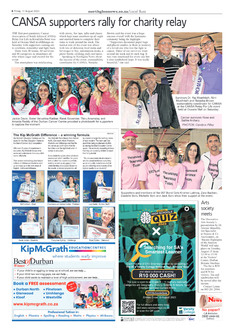 Northglen News 11 August 2023 page 6