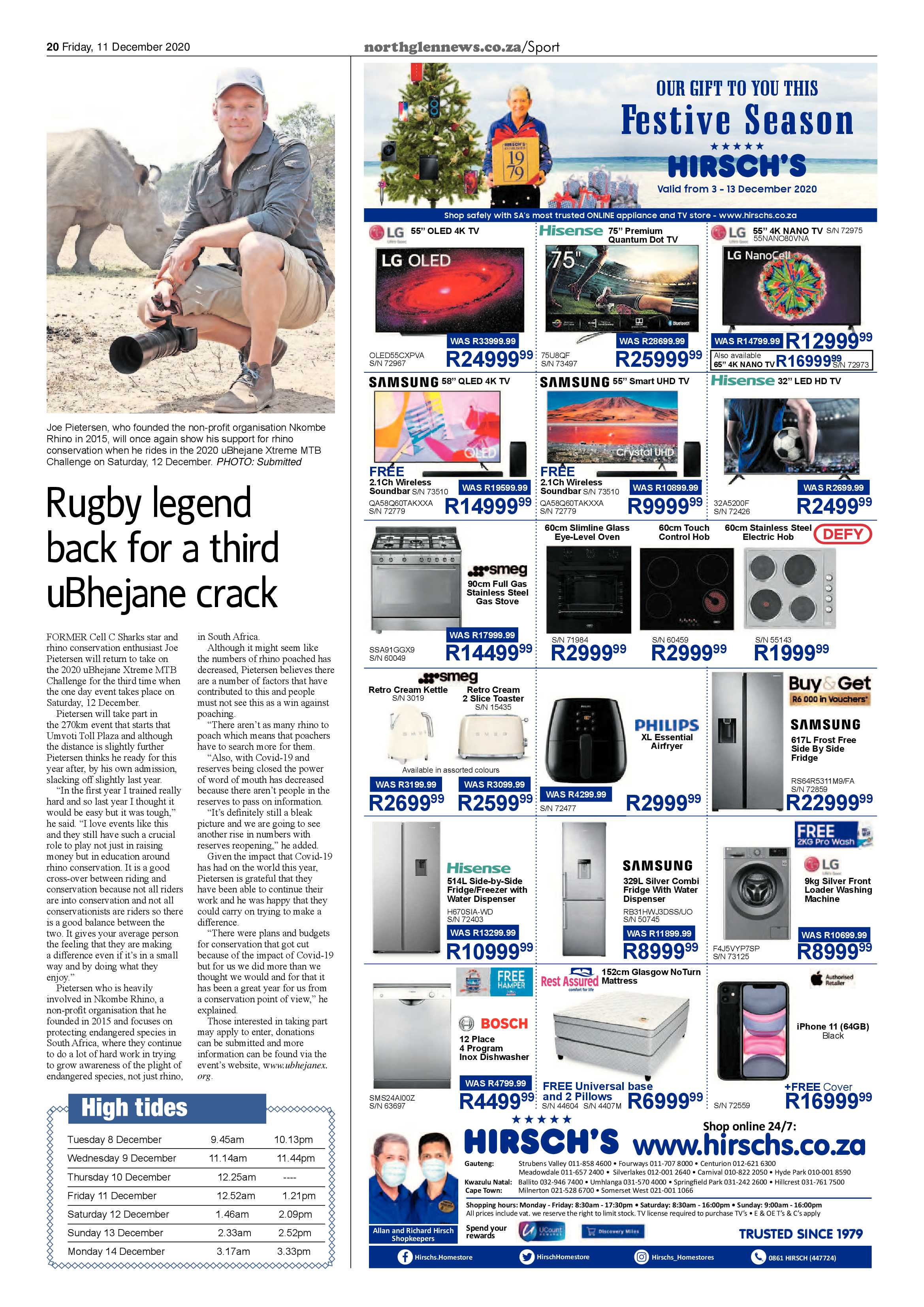 Northglen News 11 December 2020 page 20