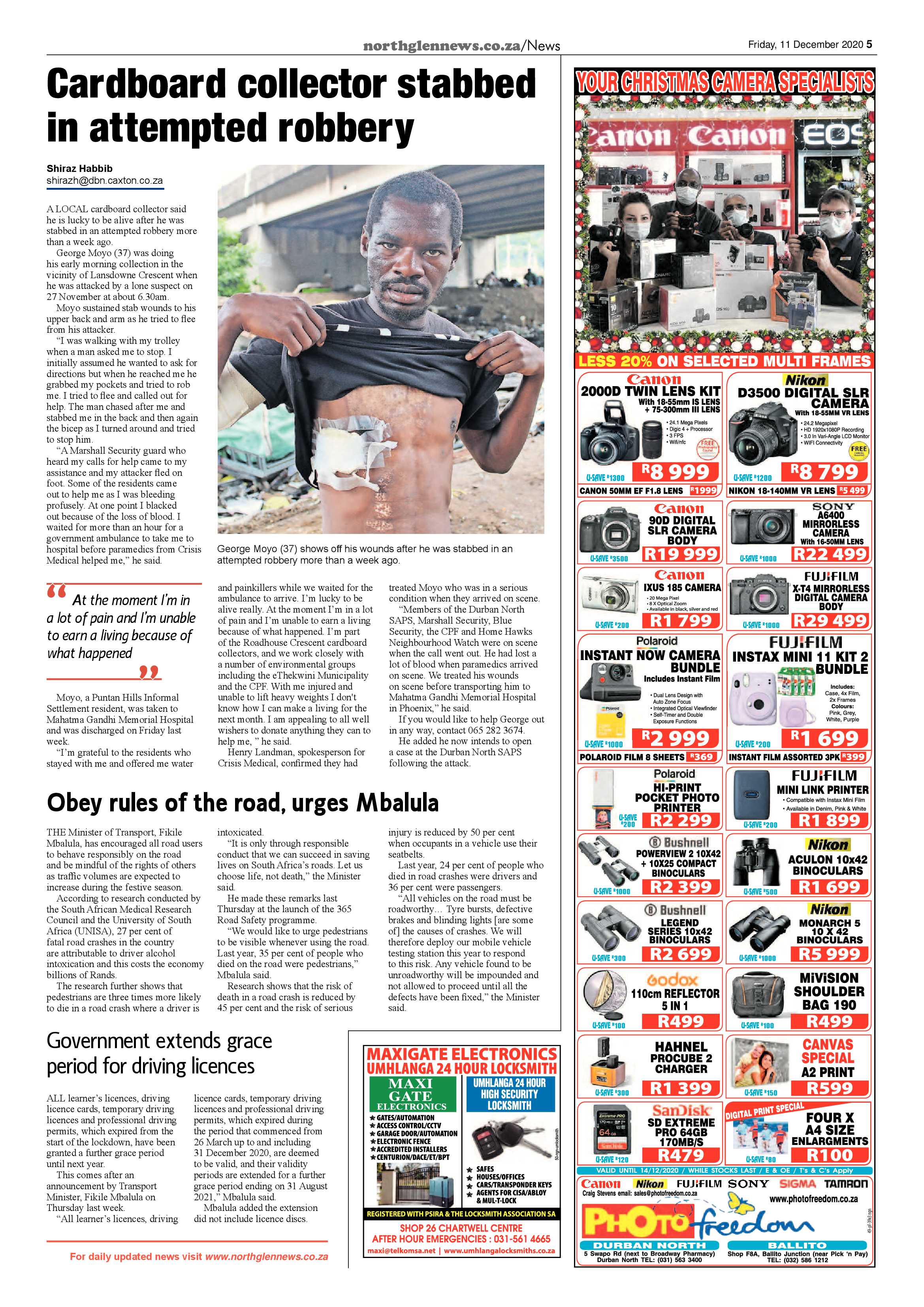 Northglen News 11 December 2020 page 5