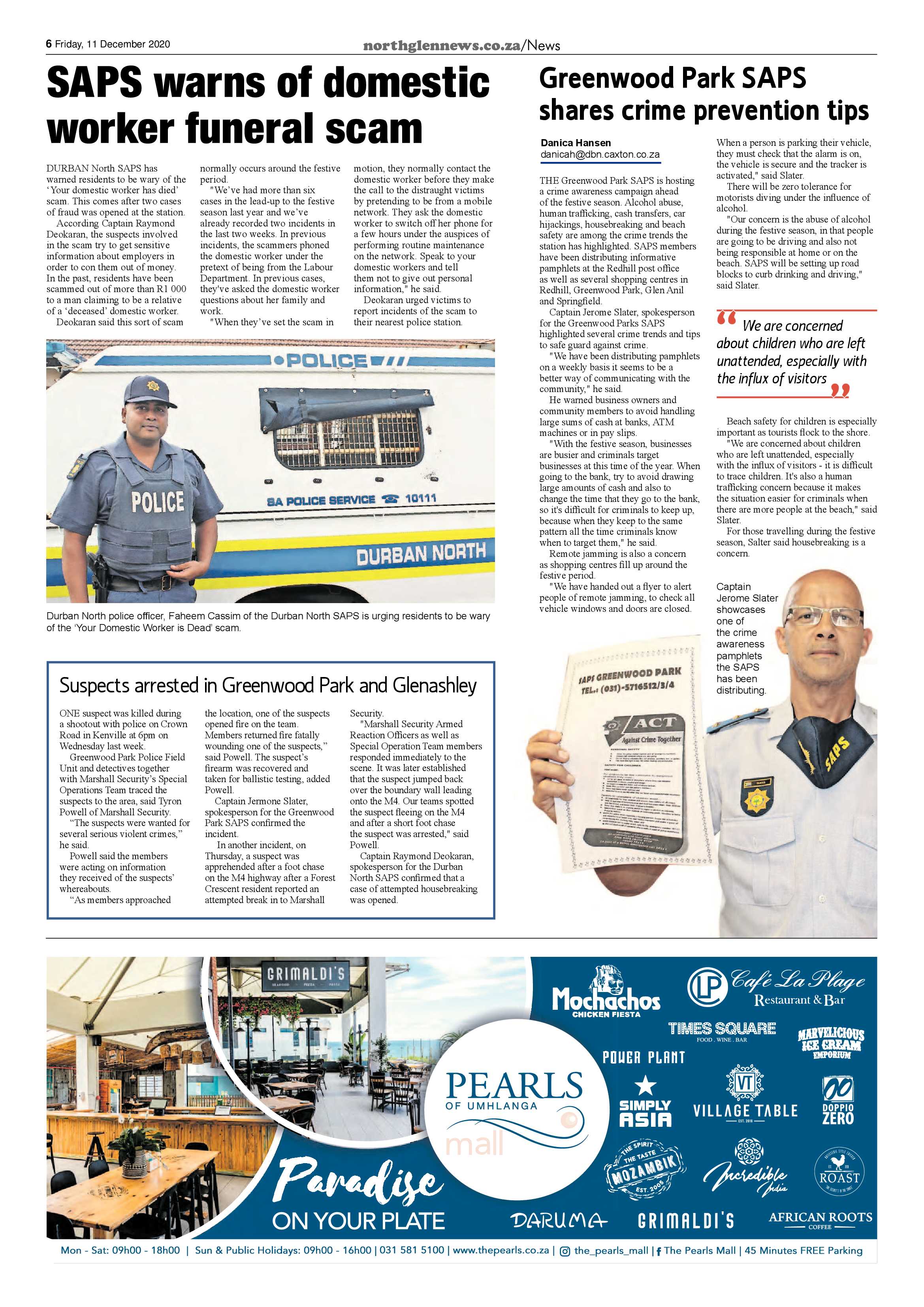 Northglen News 11 December 2020 page 6