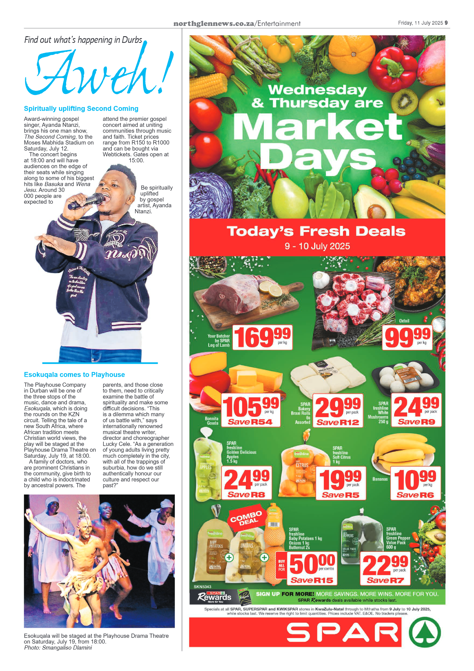 Northglen News 11 July 2025 page 9