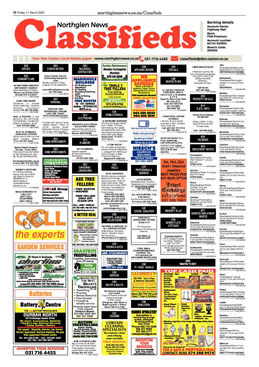 Northglen News 11 March 2022 page 10
