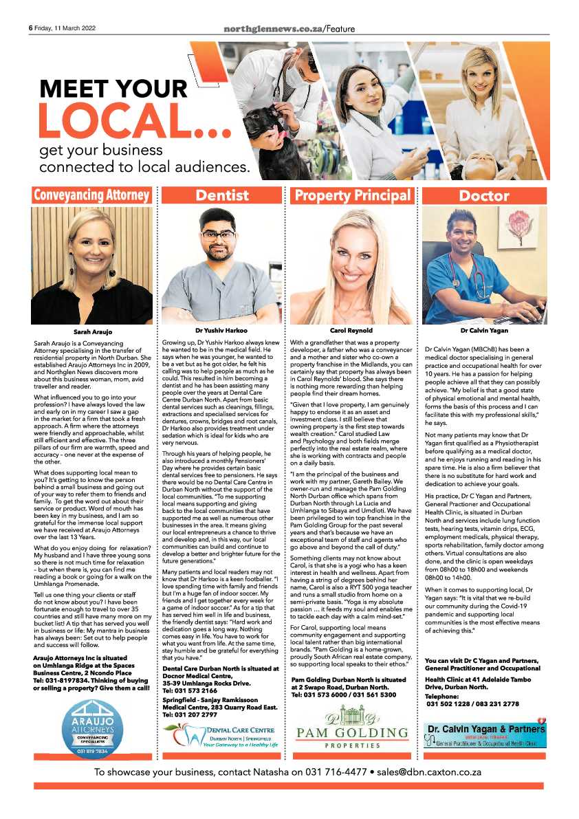 Northglen News 11 March 2022 page 6