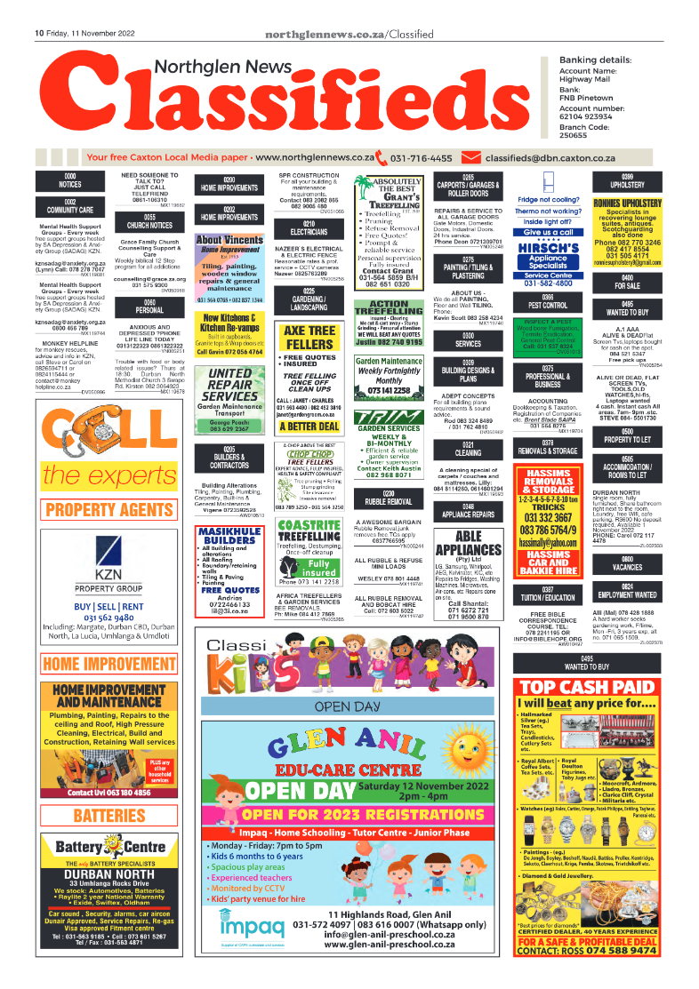Northglen News 11 November 2022 page 10