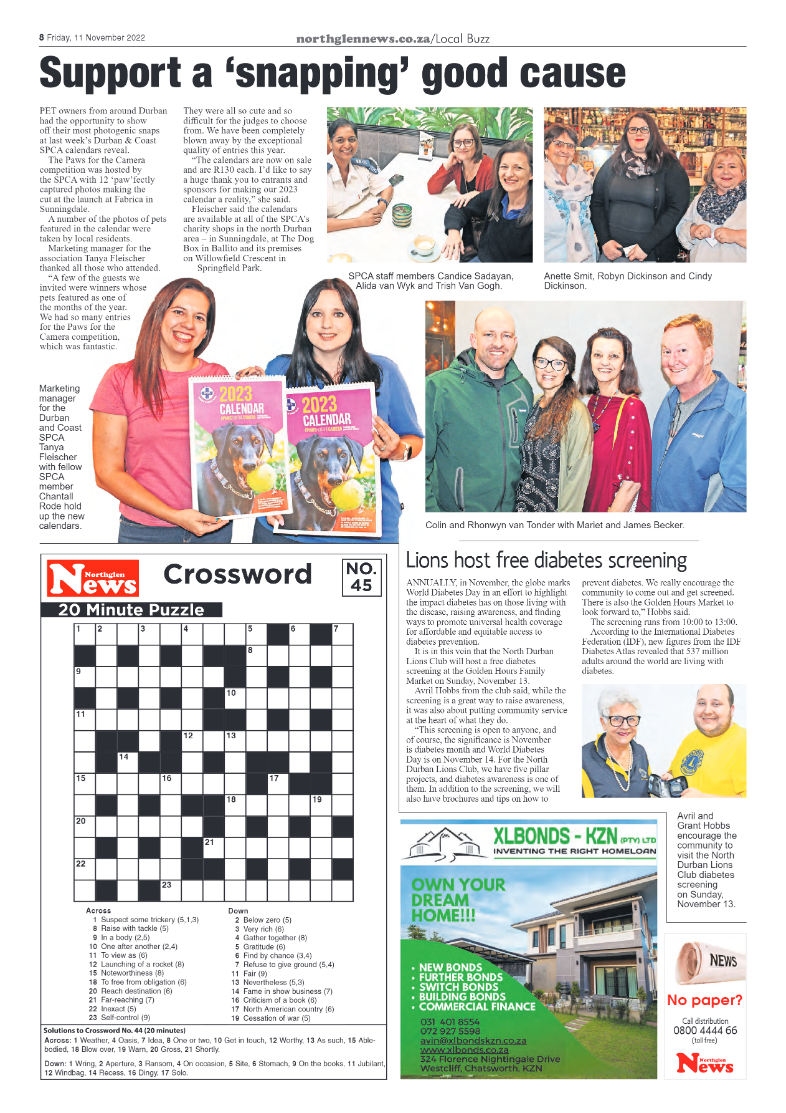 Northglen News 11 November 2022 page 8