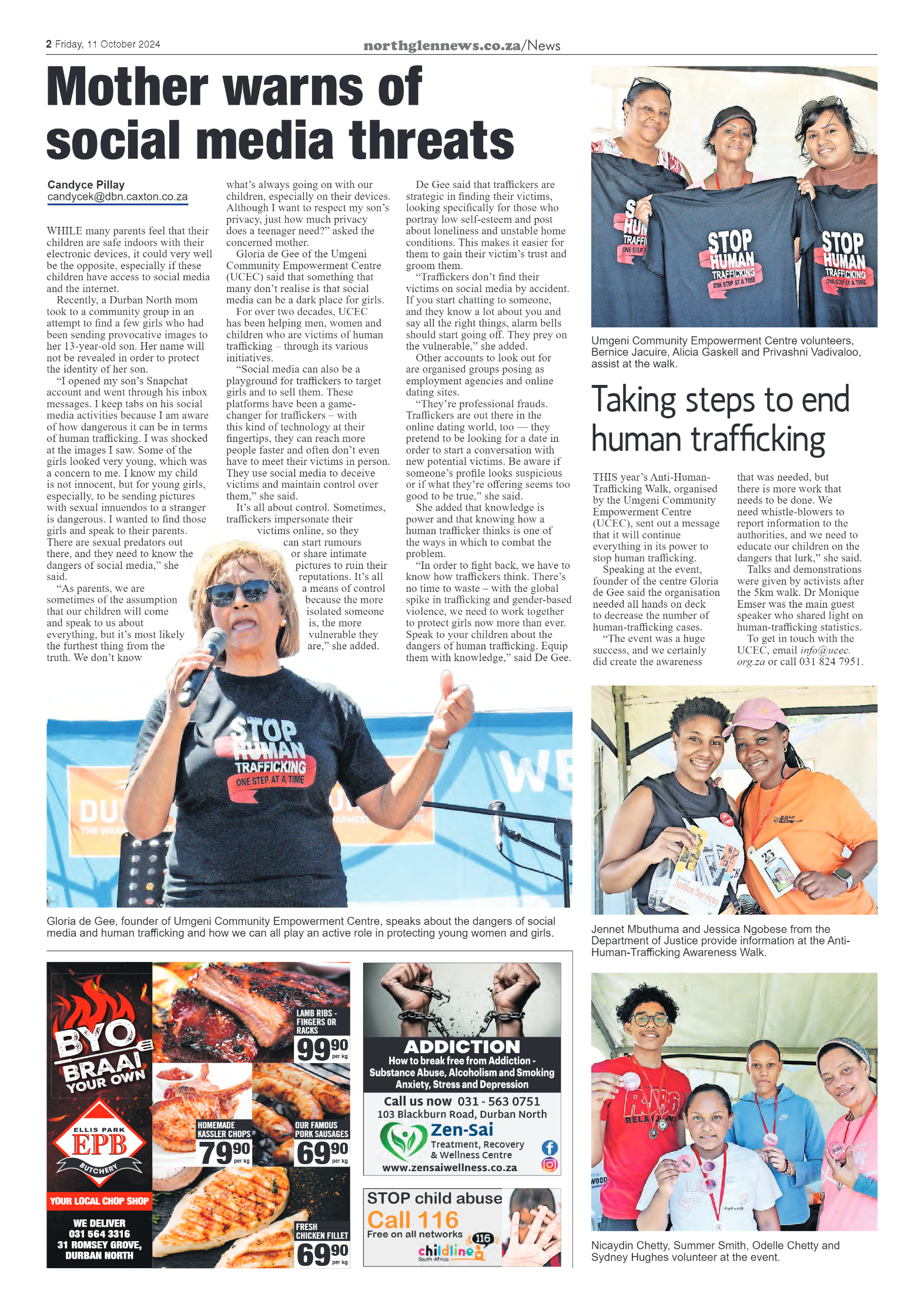 Northglen News 11 October 2024 page 2