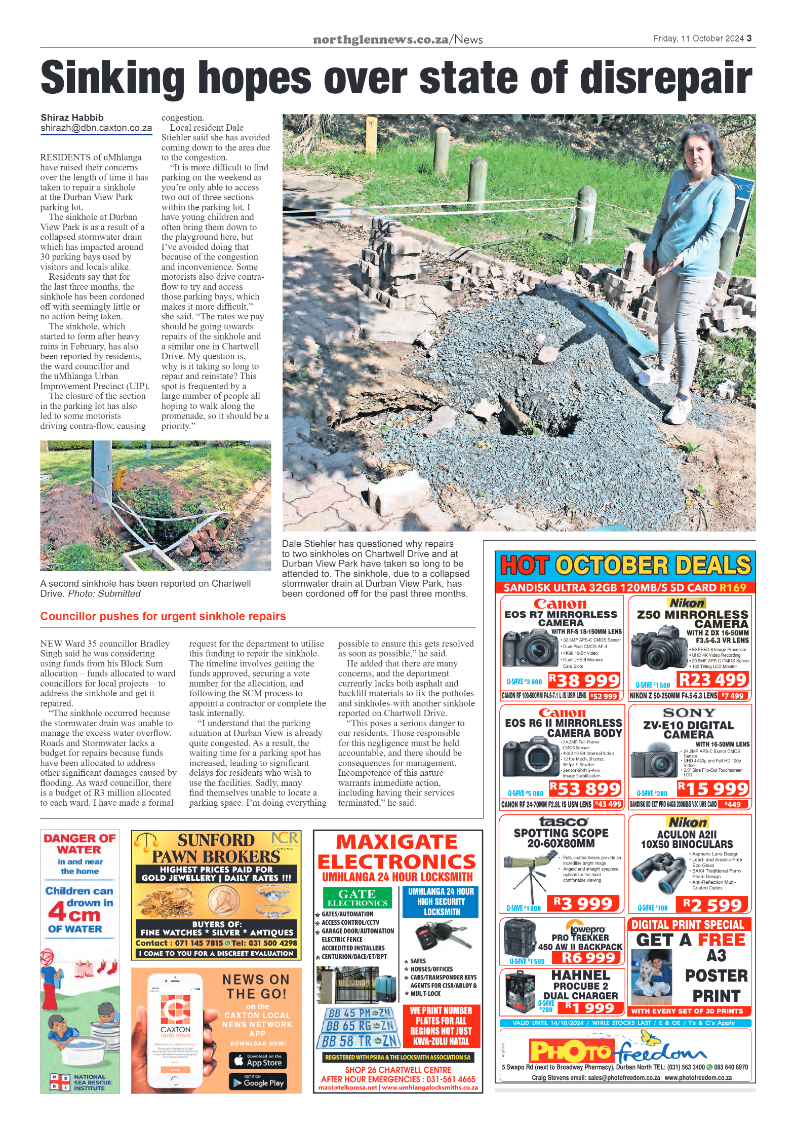 Northglen News 11 October 2024 page 3