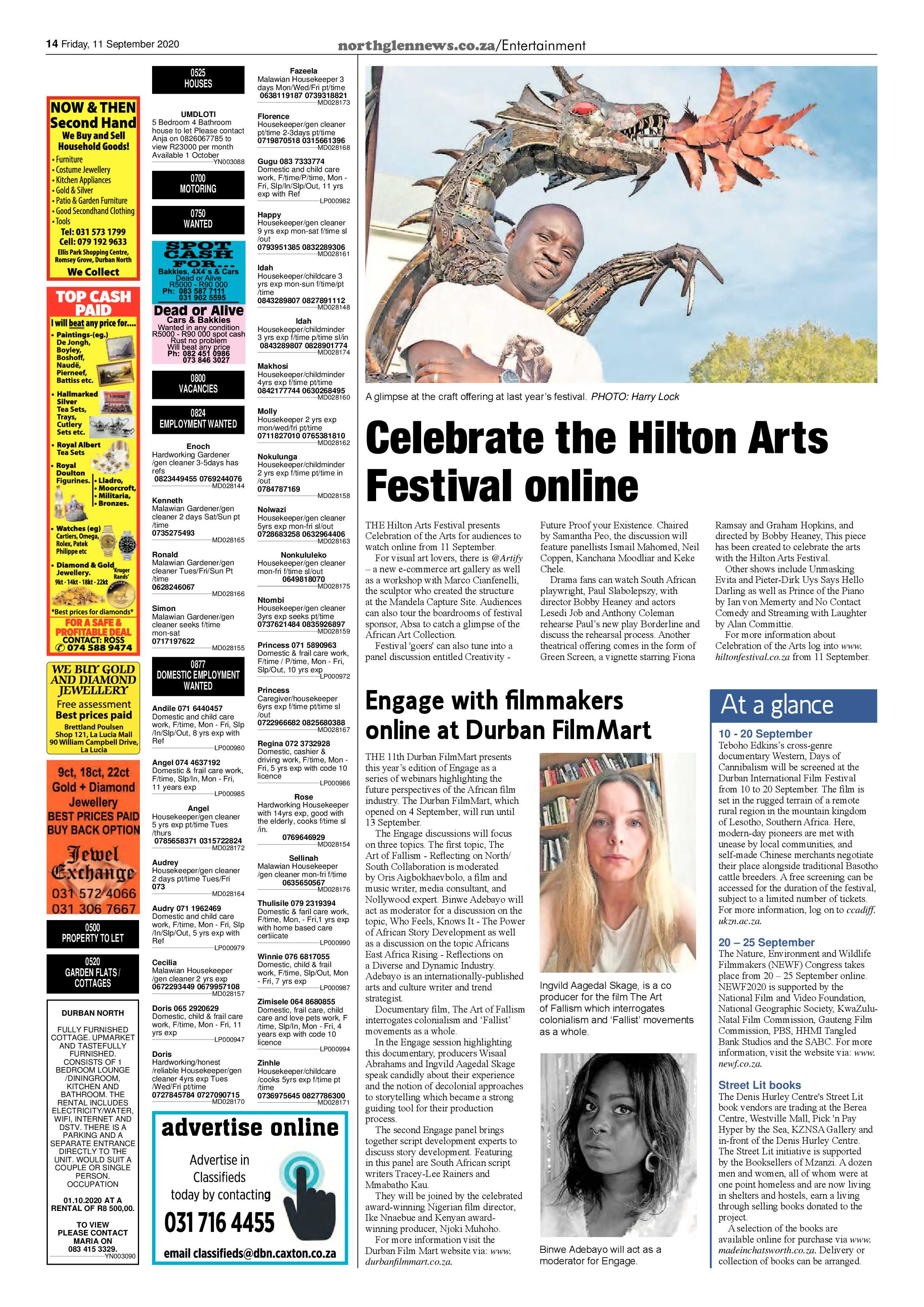 Northglen News 11 September 2020 page 14