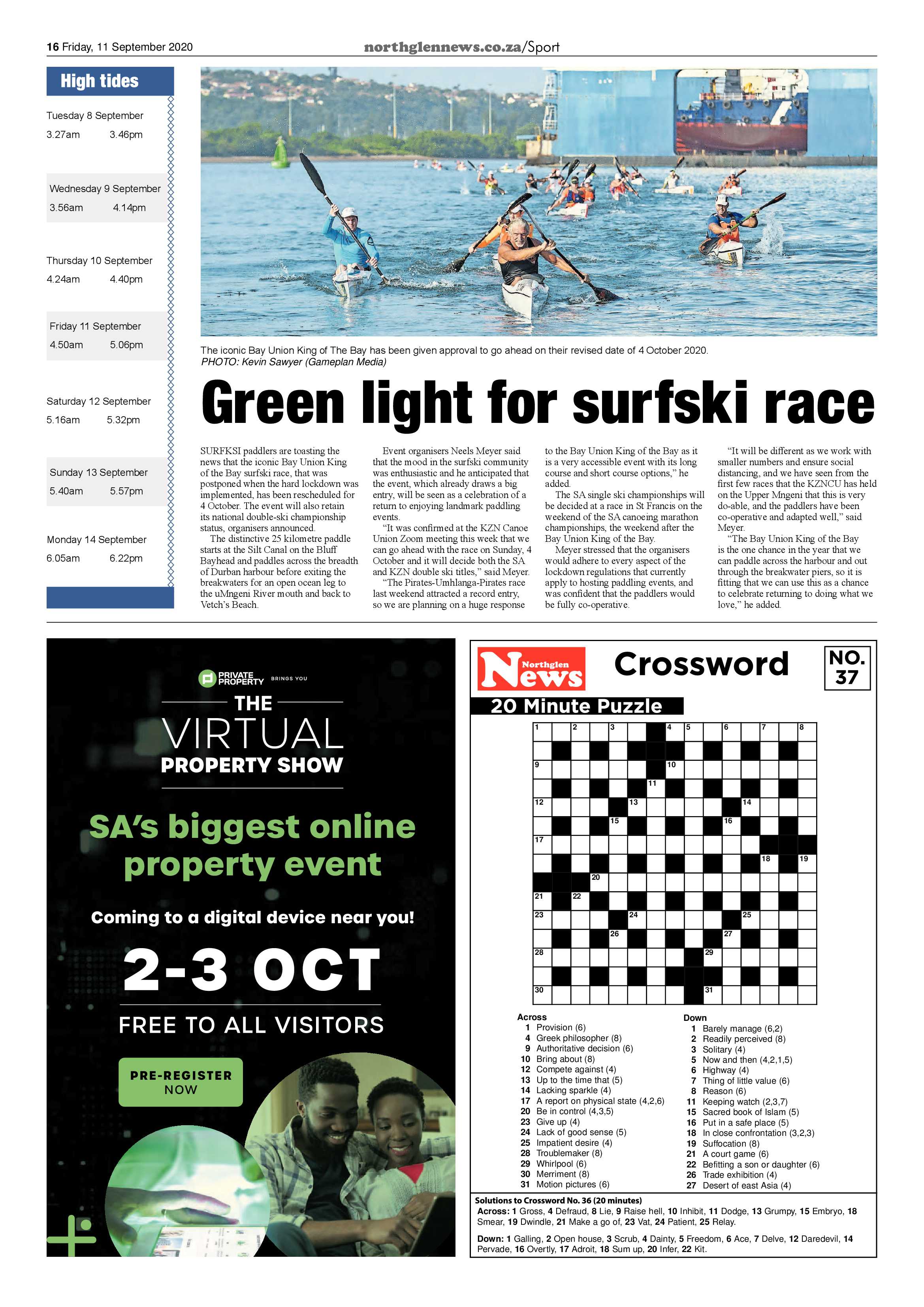 Northglen News 11 September 2020 page 16