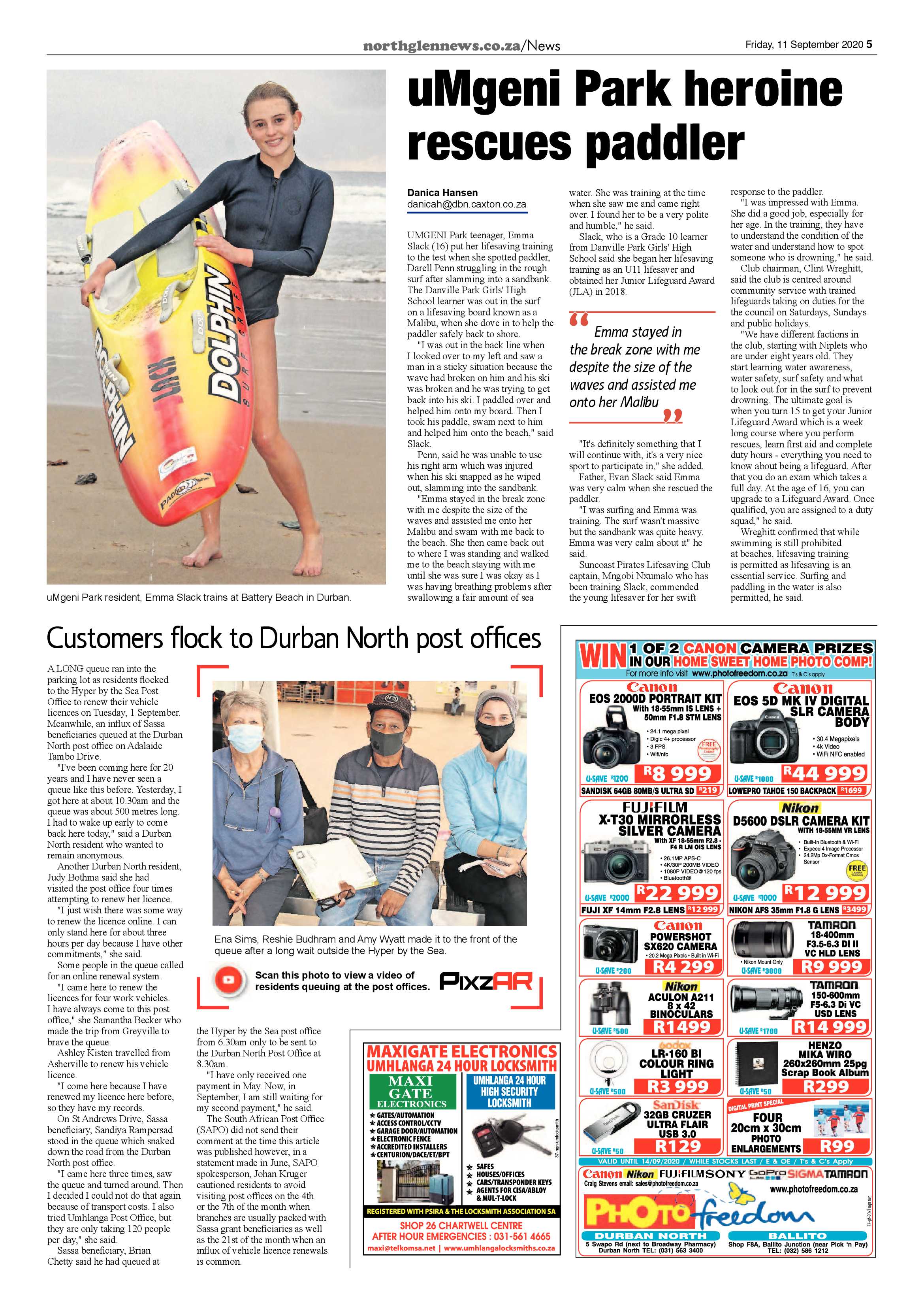 Northglen News 11 September 2020 page 5