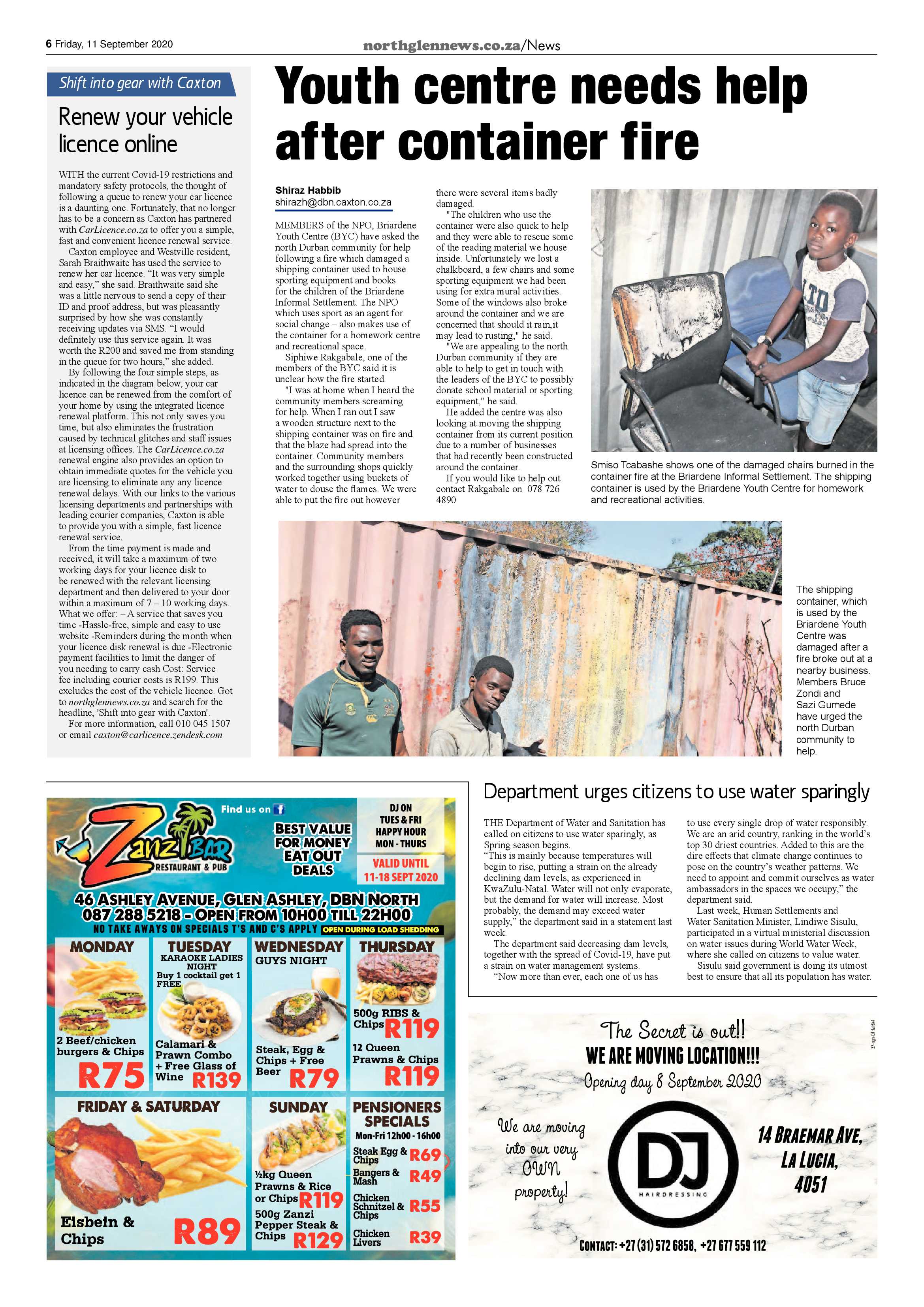 Northglen News 11 September 2020 page 6