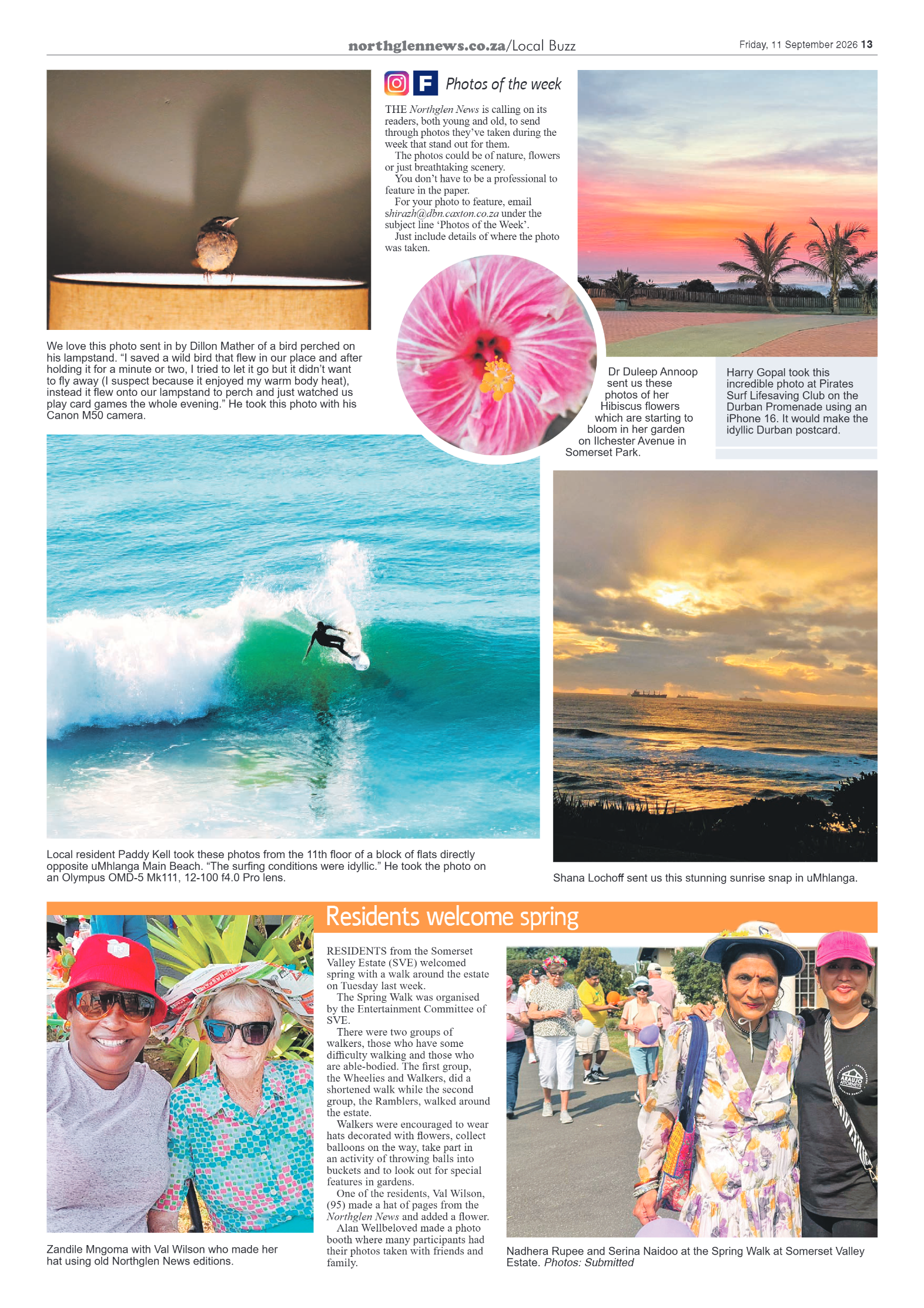 Northglen News 11 September 2026 page 13