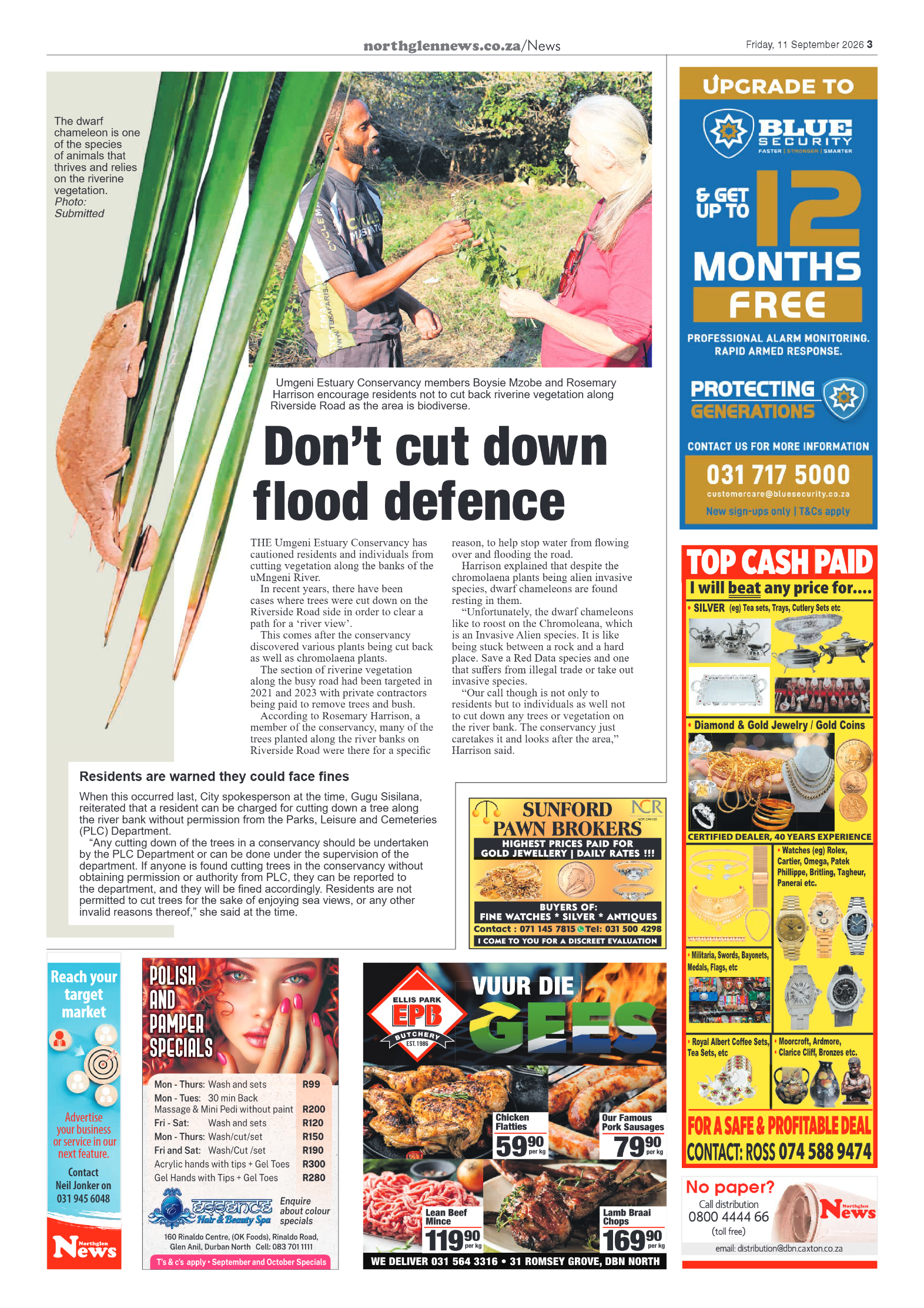 Northglen News 11 September 2026 page 3