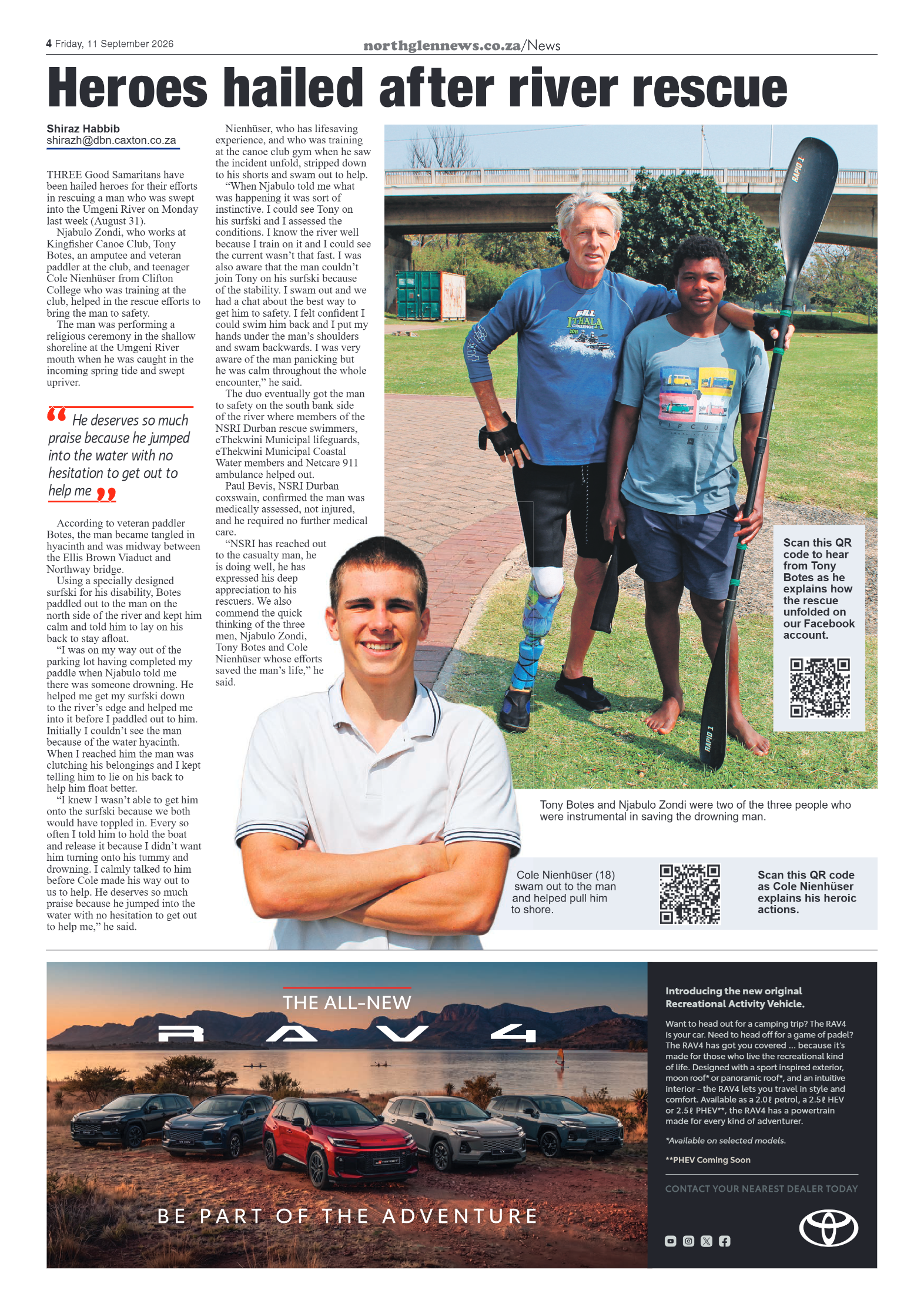 Northglen News 11 September 2026 page 4
