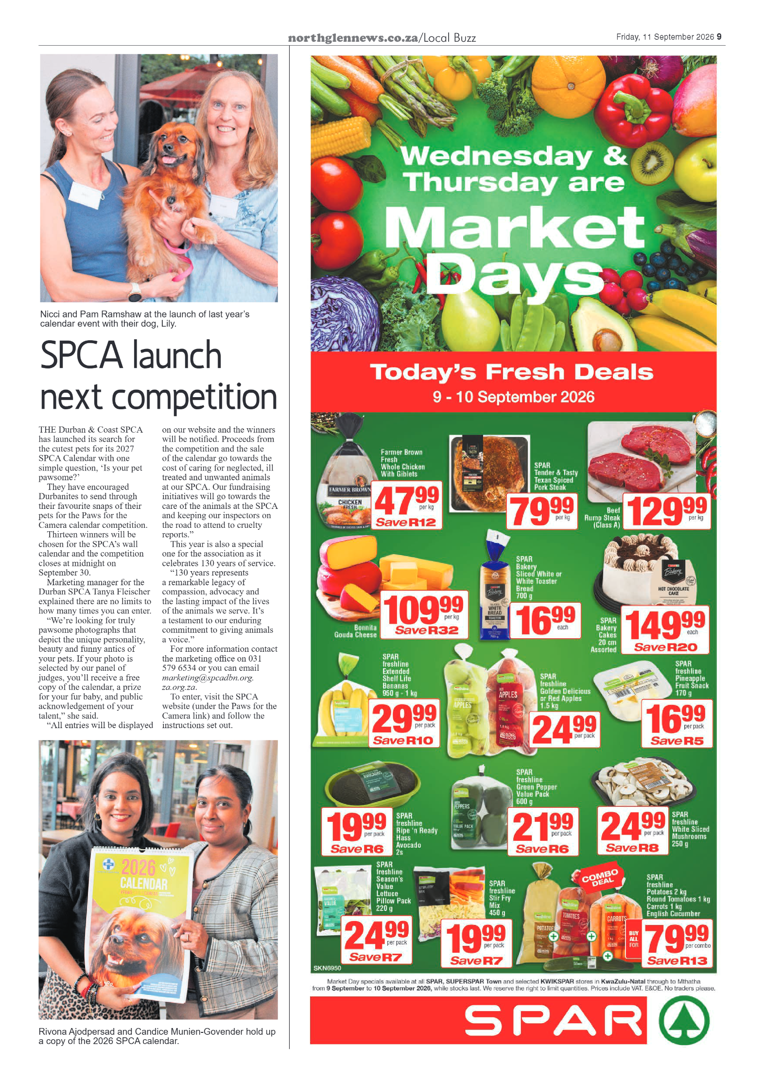 Northglen News 11 September 2026 page 9