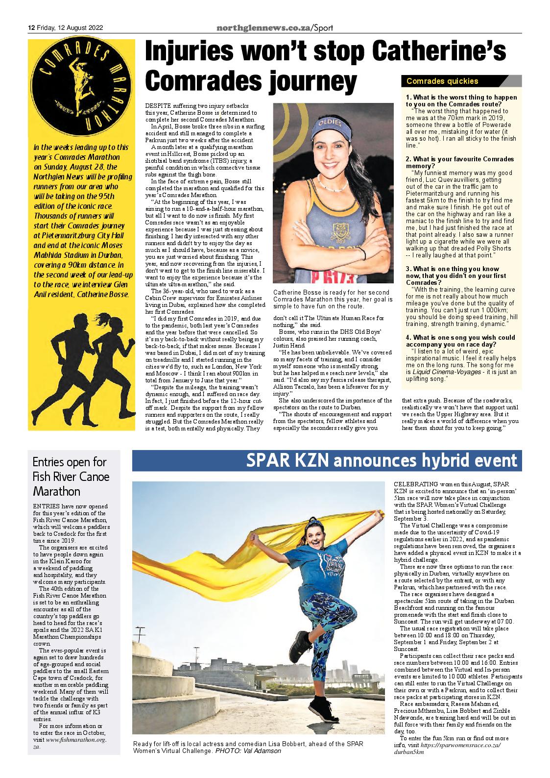 Northglen News 12 August 2022 page 12
