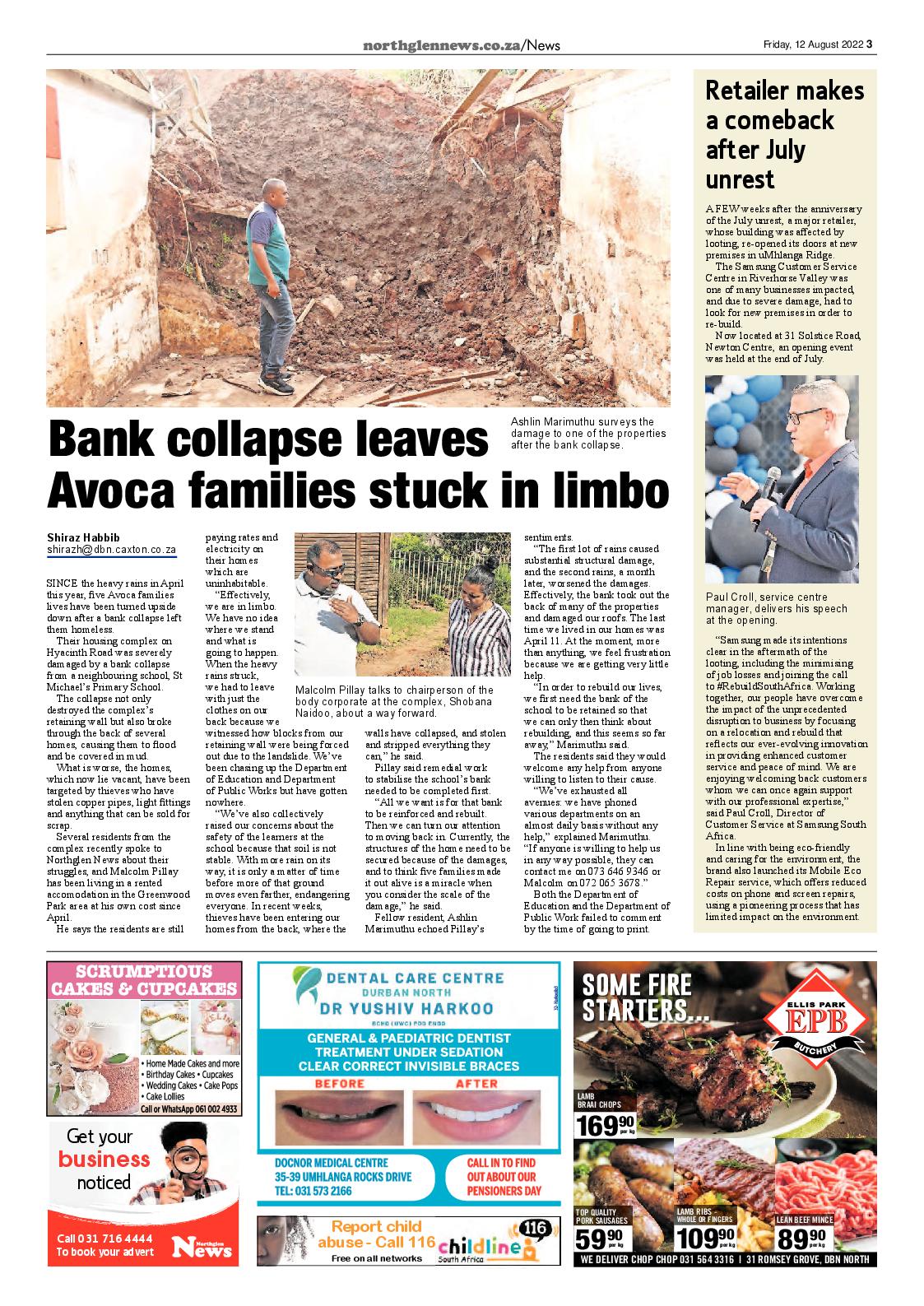 Northglen News 12 August 2022 page 3