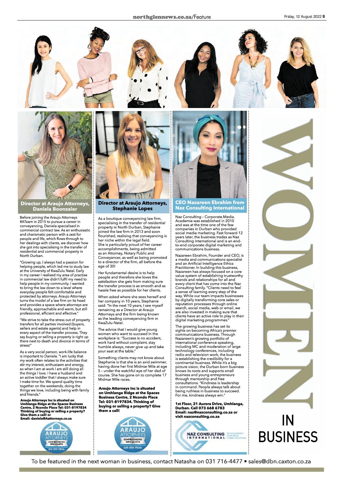 Northglen News 12 August 2022 page 9