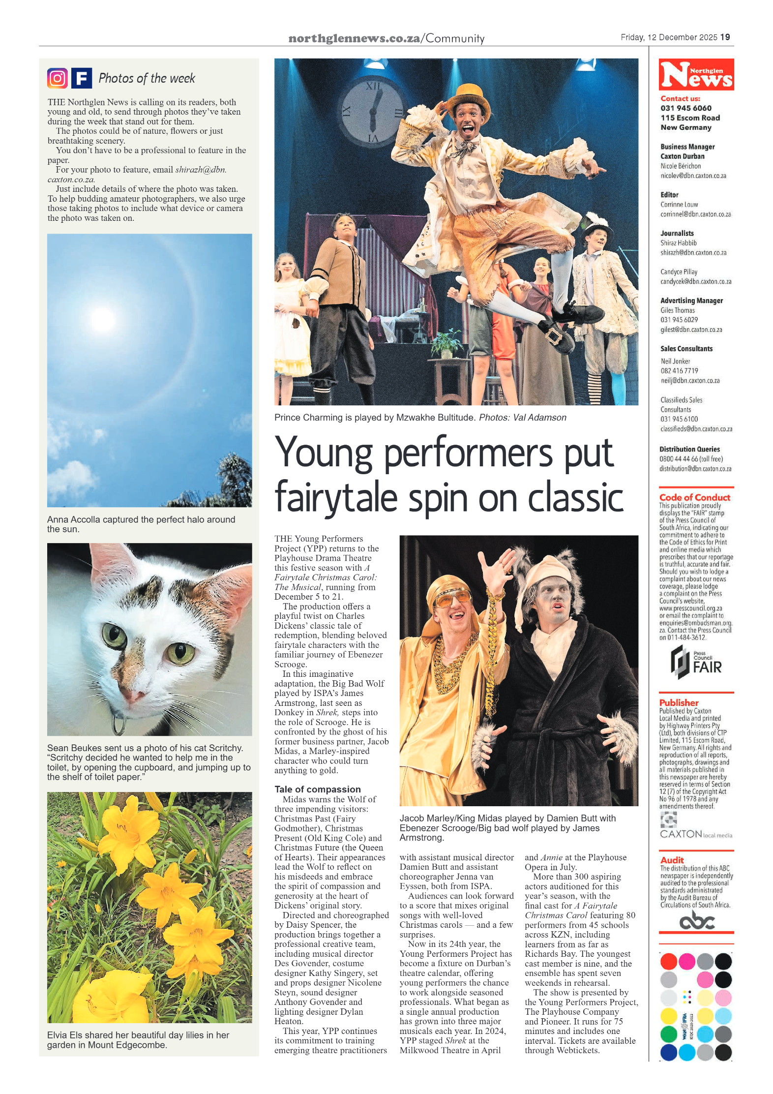 Northglen News 12 December 2025 page 19