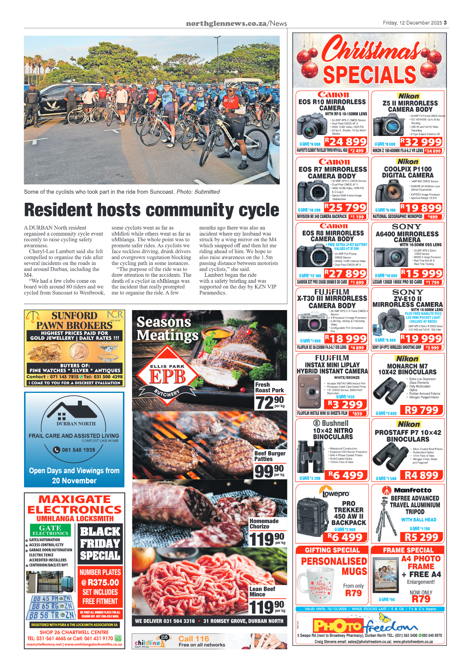 Northglen News 12 December 2025 page 3