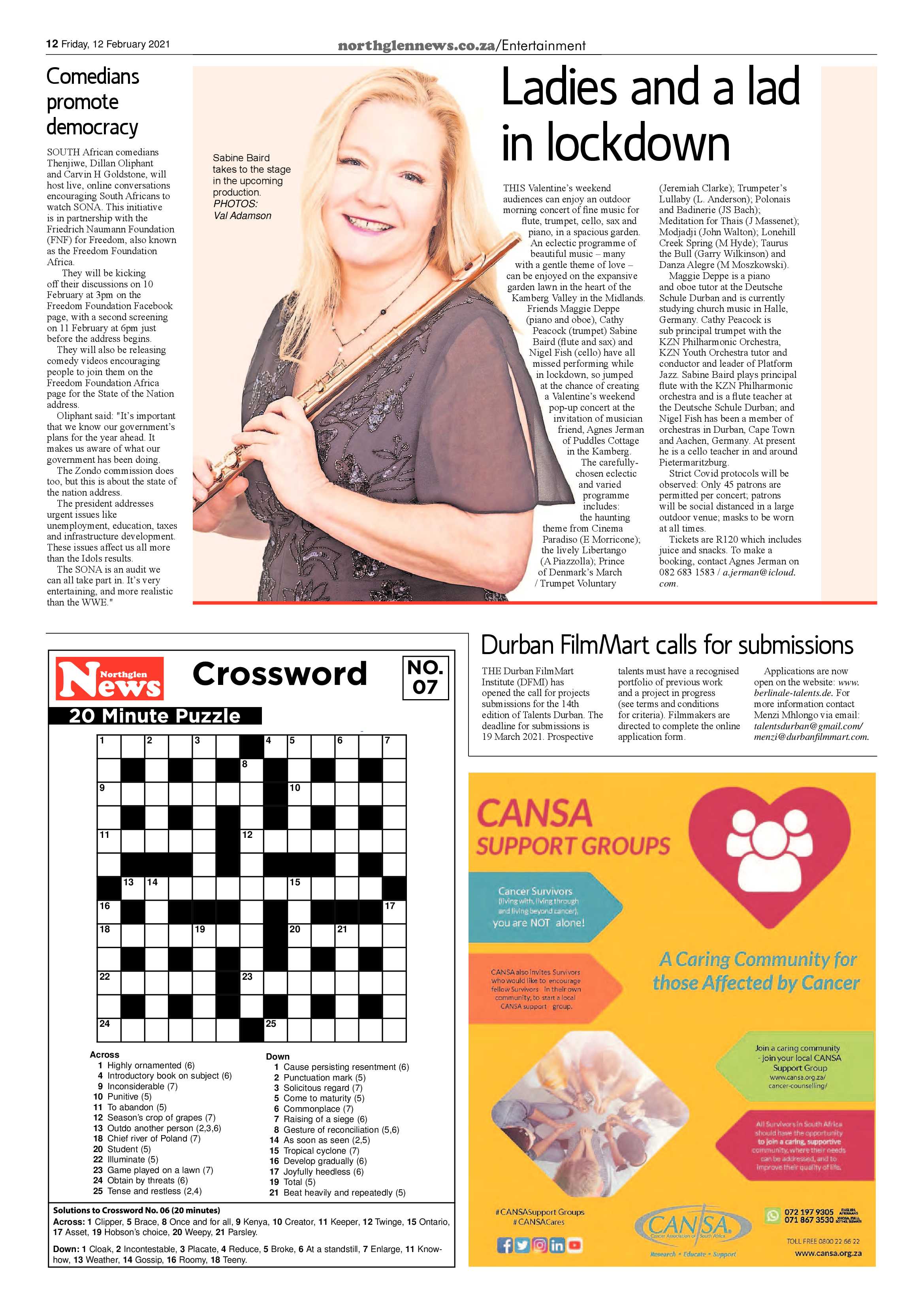 Northglen News 12 February 2021 page 12