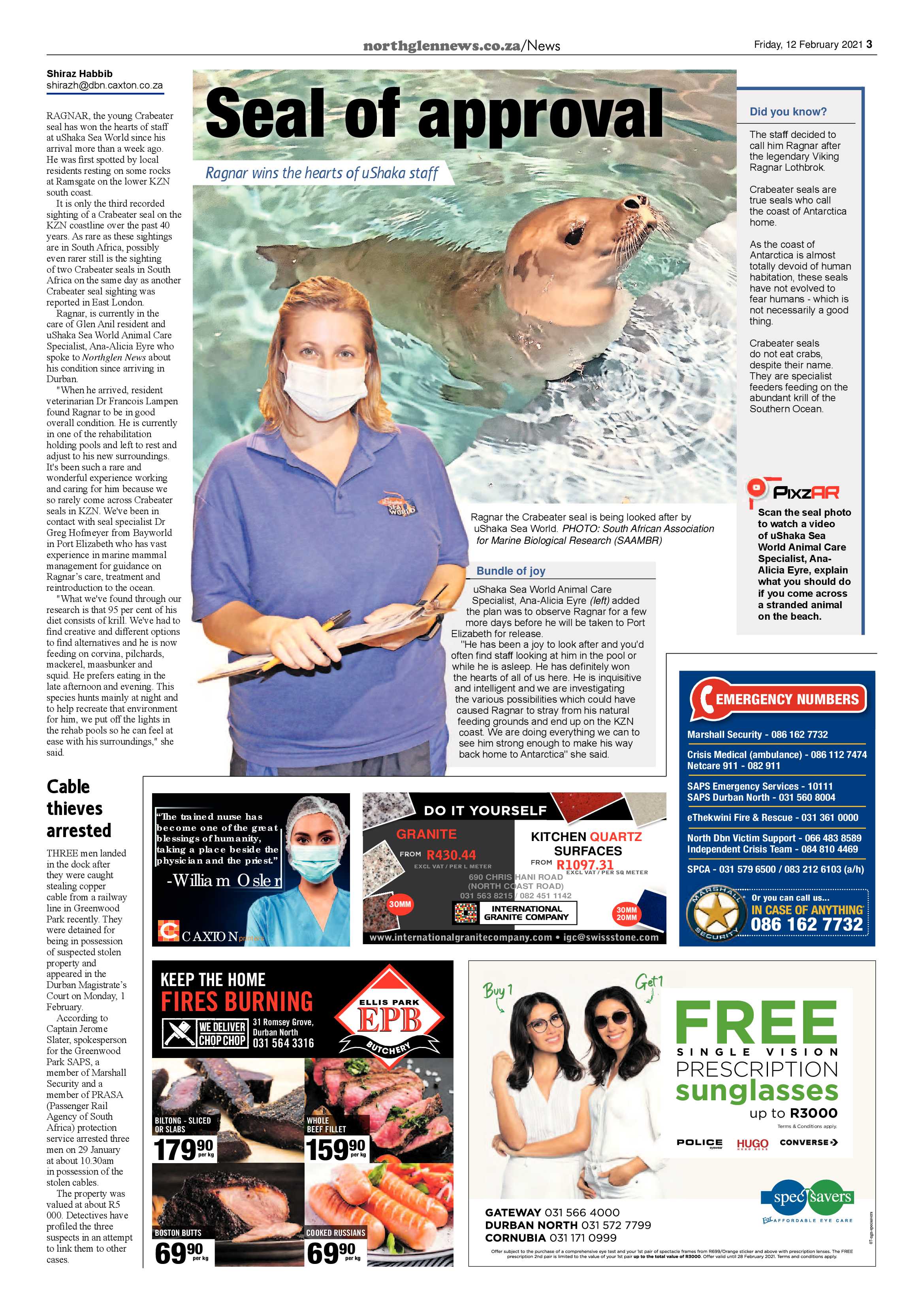 Northglen News 12 February 2021 page 3