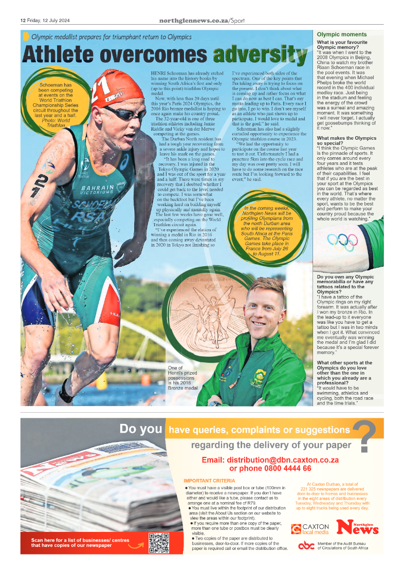 Northglen News 12 July 2024 page 12