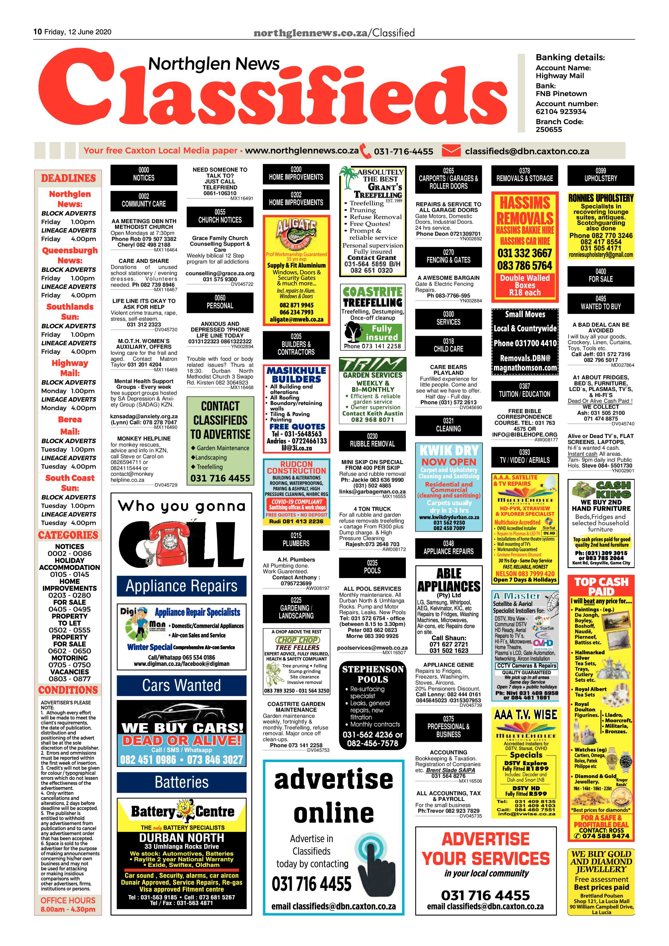 Northglen News 12 June 2020 page 10