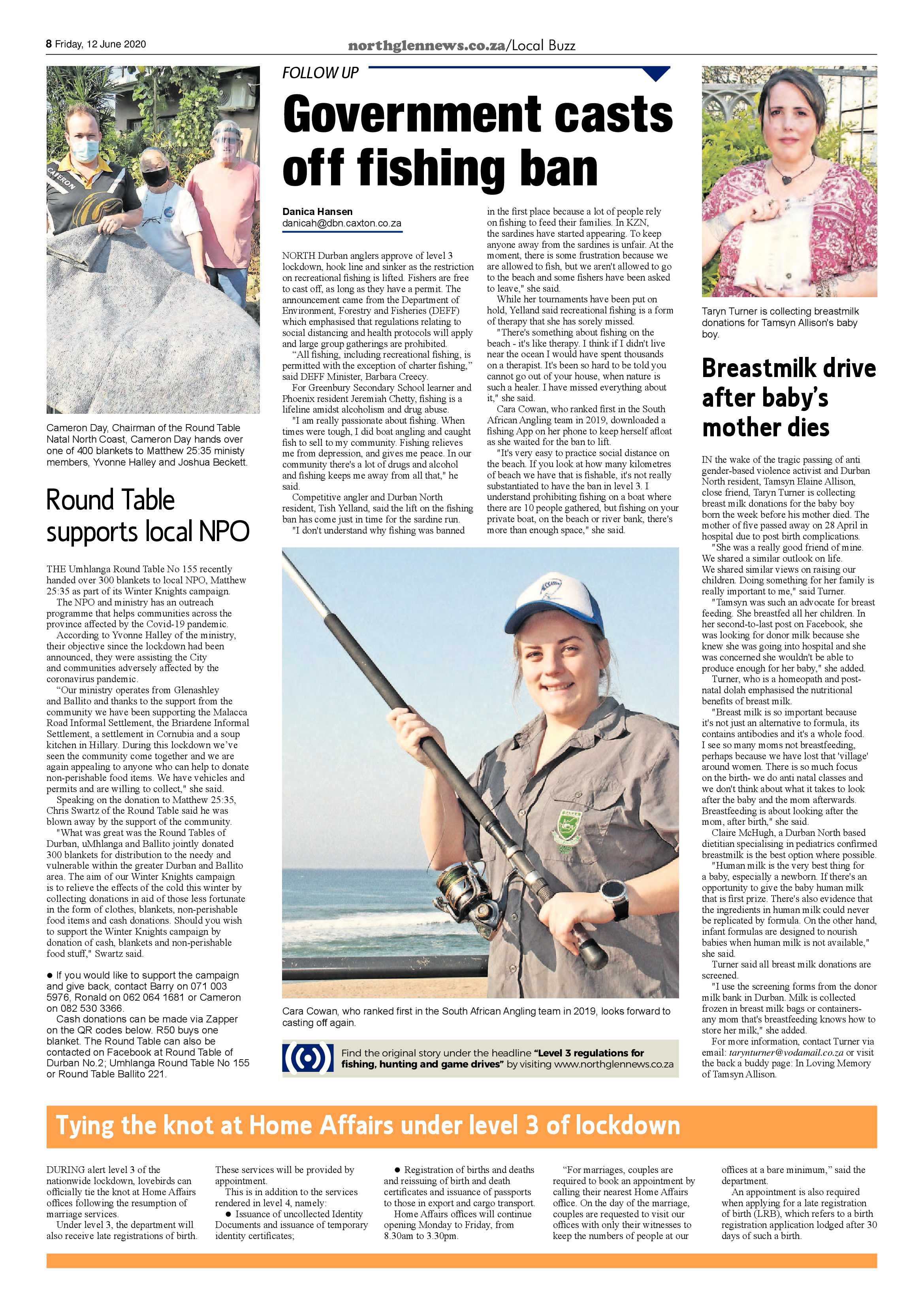 Northglen News 12 June 2020 page 8