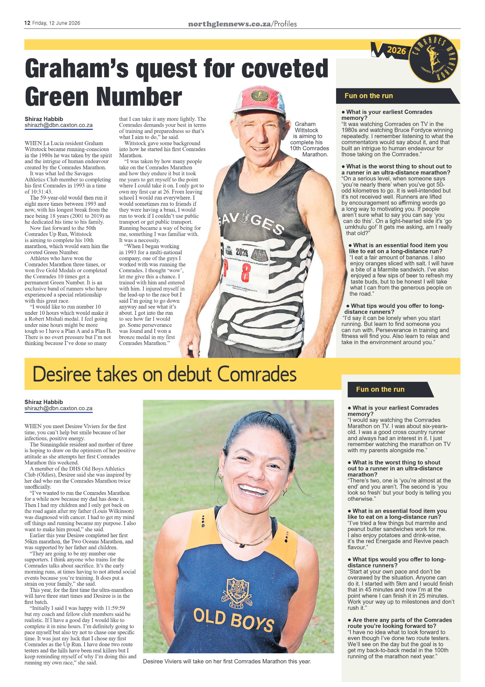 Northglen News 12 June 2026 page 12