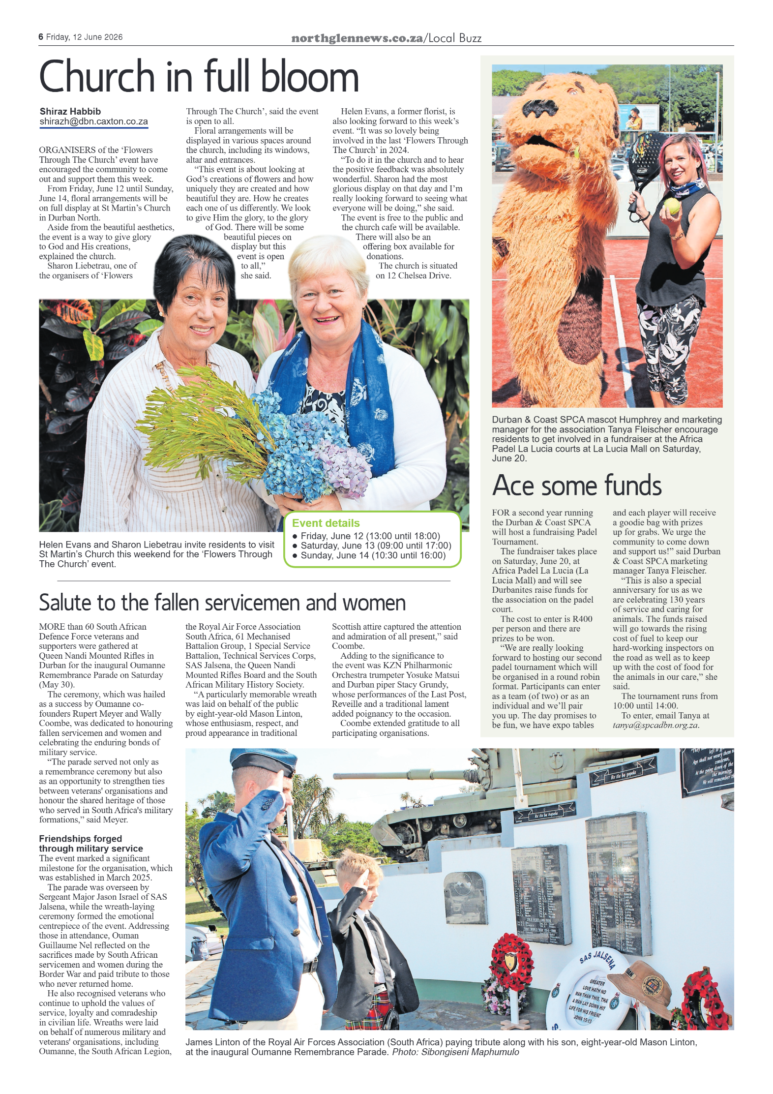 Northglen News 12 June 2026 page 6