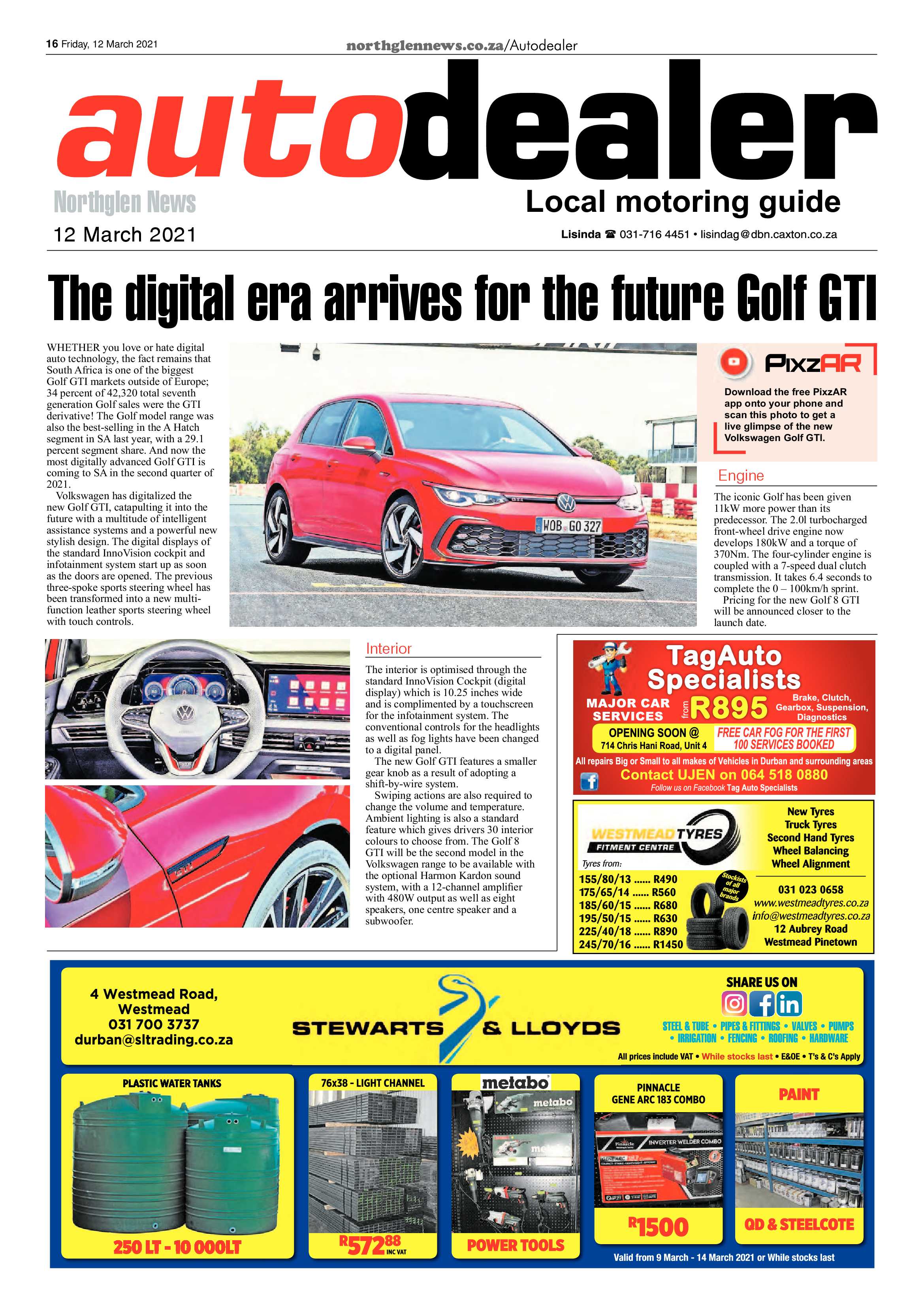 Northglen News 12 March 2021 page 16
