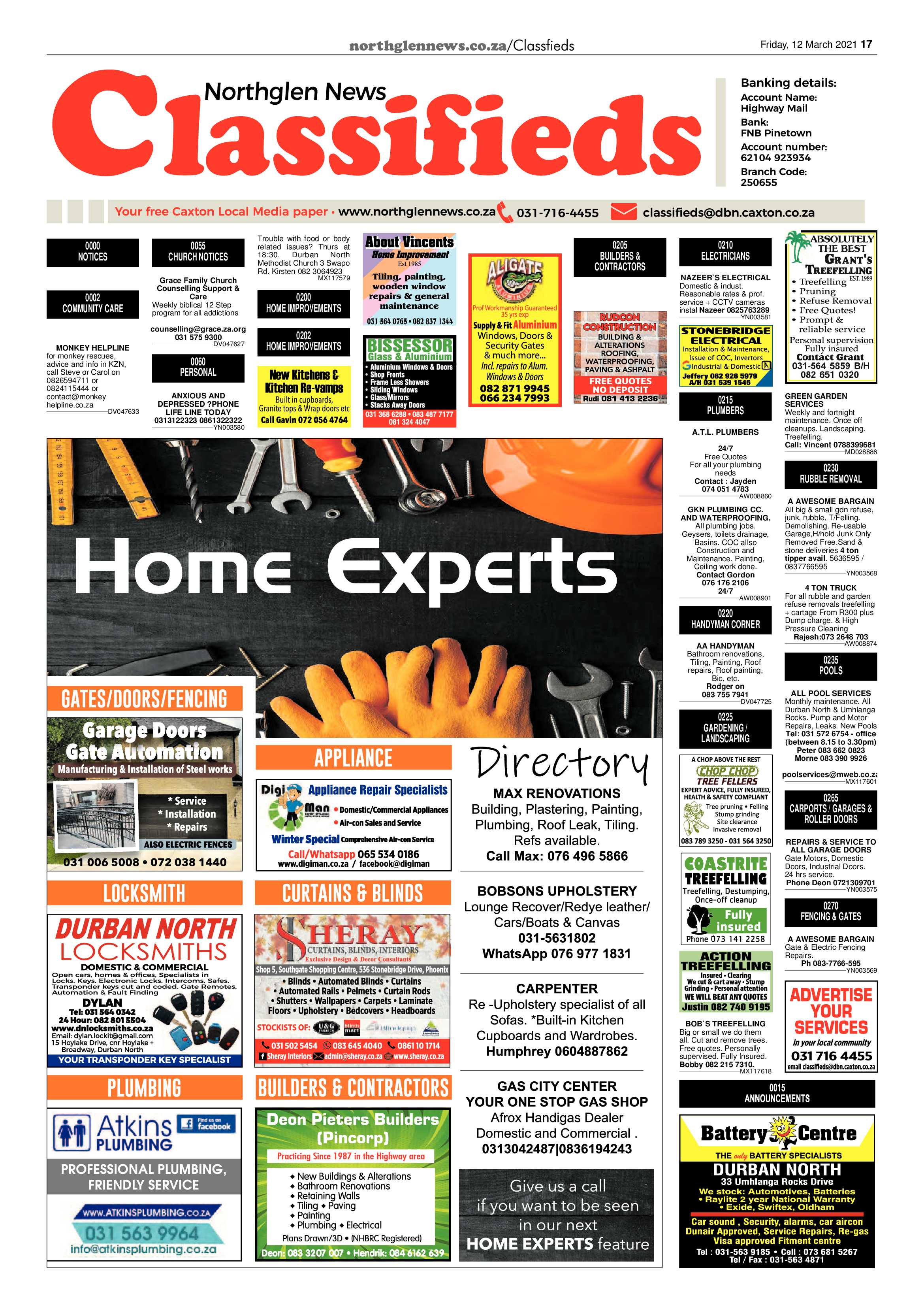 Northglen News 12 March 2021 page 17