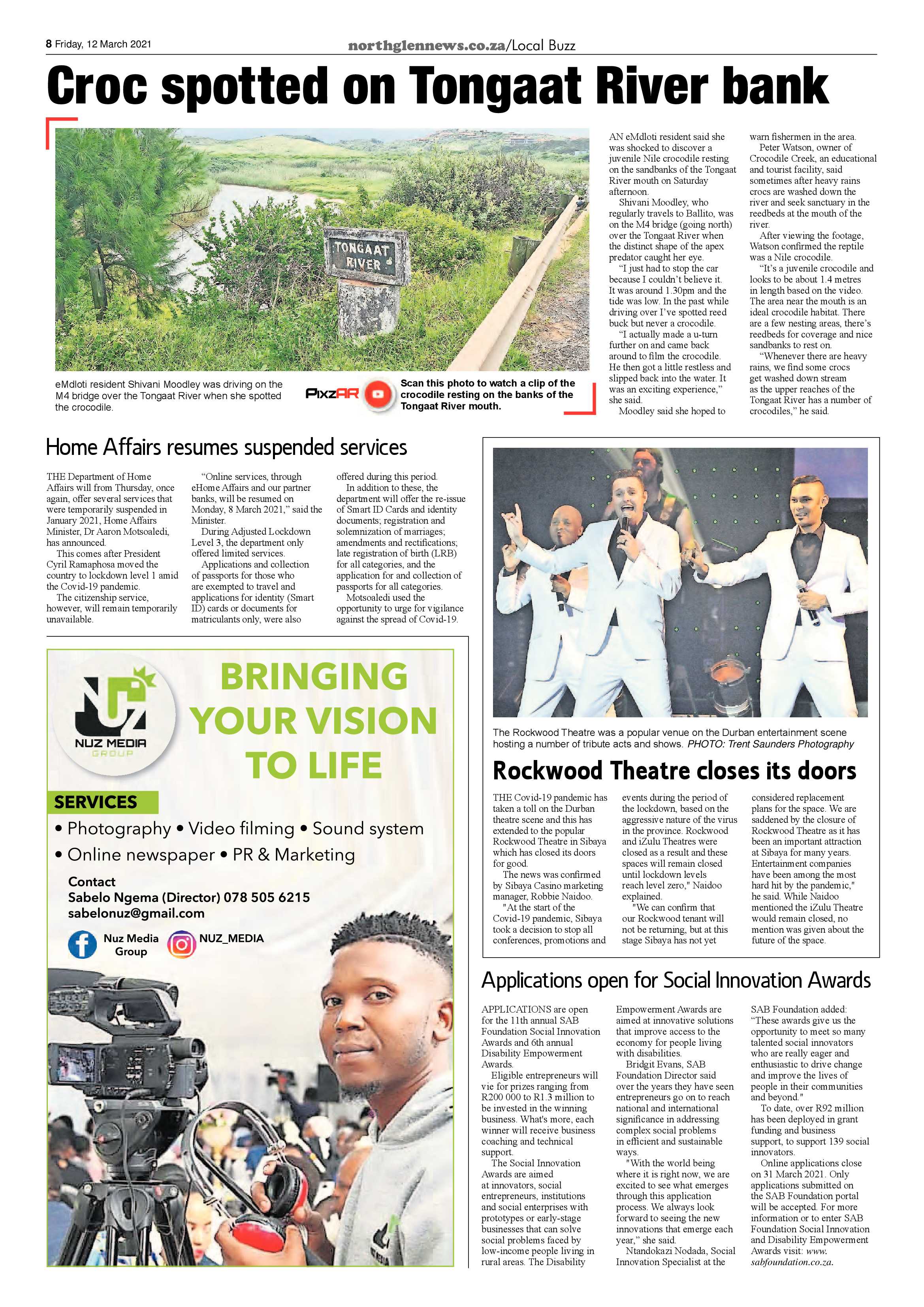 Northglen News 12 March 2021 page 8