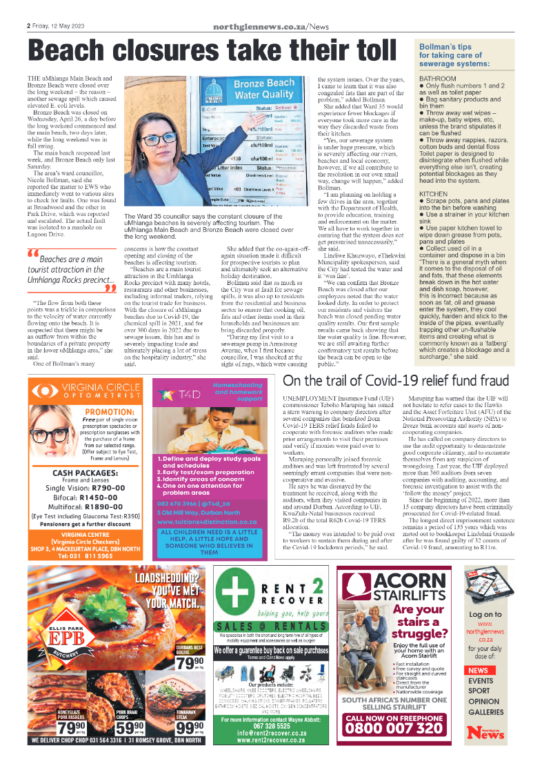 Northglen News 12 May 2023 page 2
