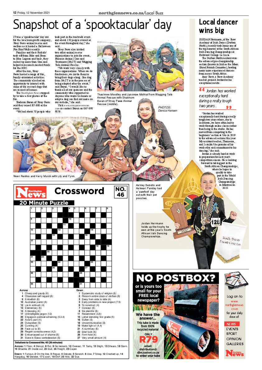 Northglen News 12 November 2021 page 12