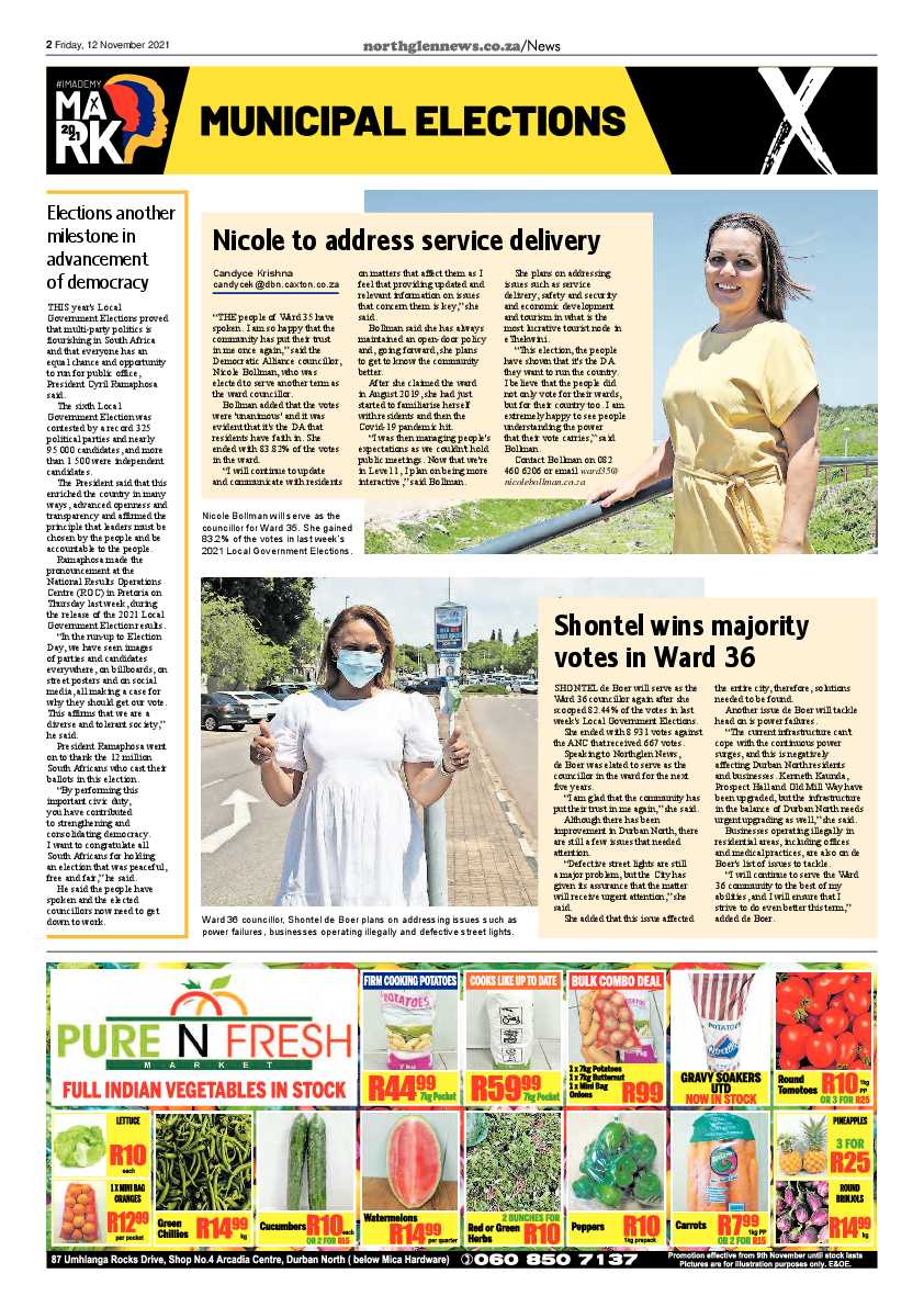 Northglen News 12 November 2021 page 2