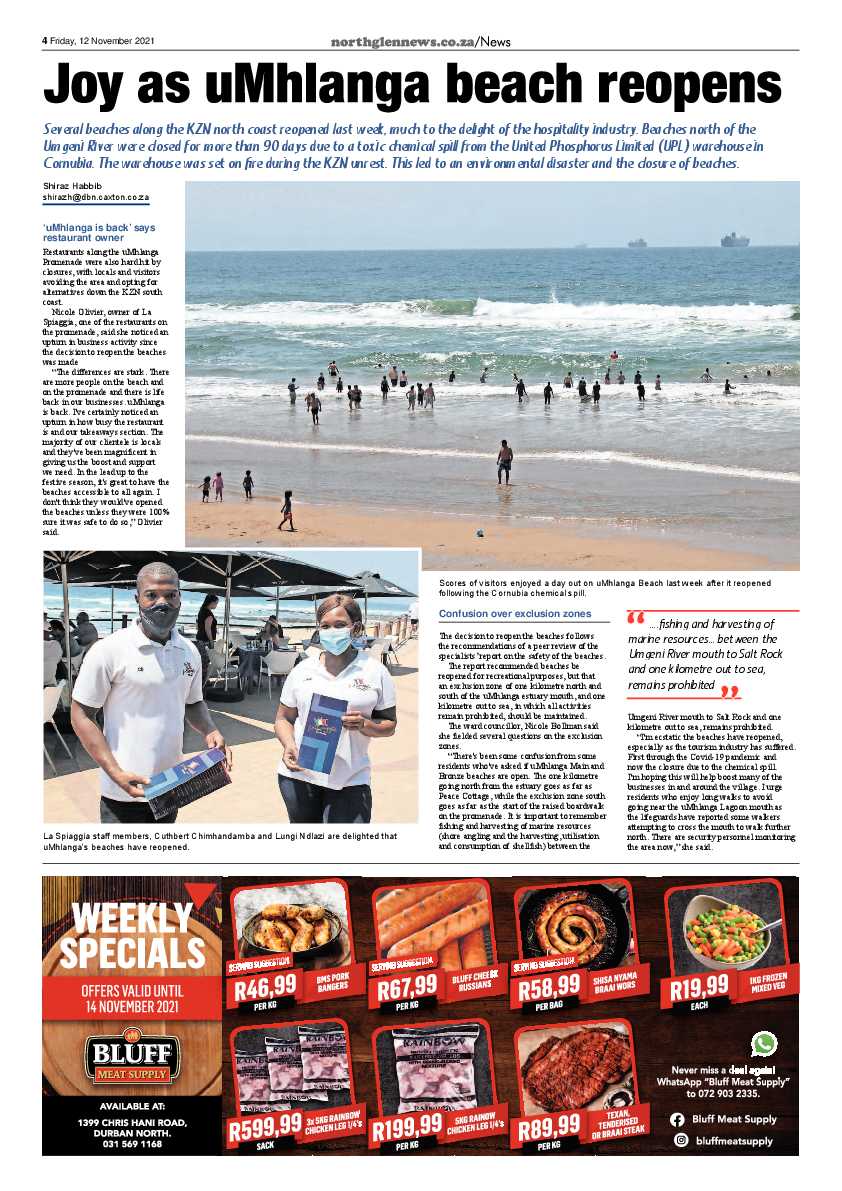 Northglen News 12 November 2021 page 4