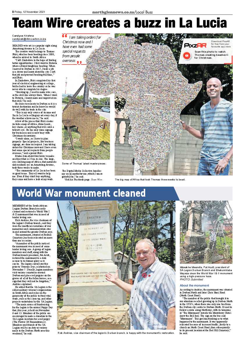Northglen News 12 November 2021 page 8