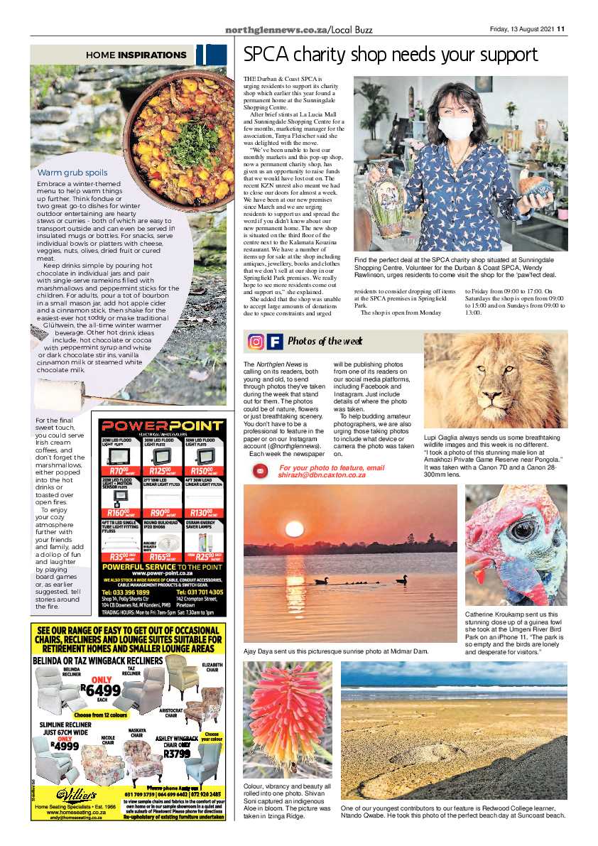 Northglen News 13 August 2021 page 11
