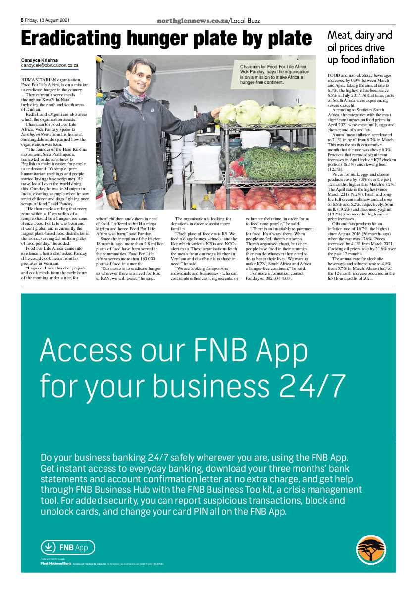Northglen News 13 August 2021 page 8